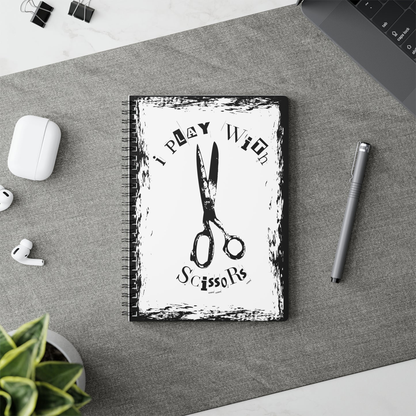 Scissors Notebook