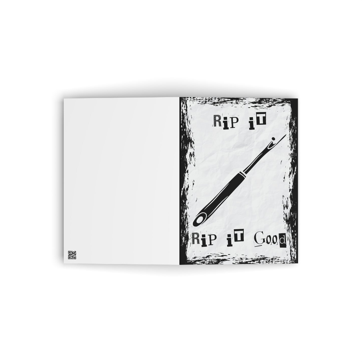 Rip it. Rip it Good! Greeting Card