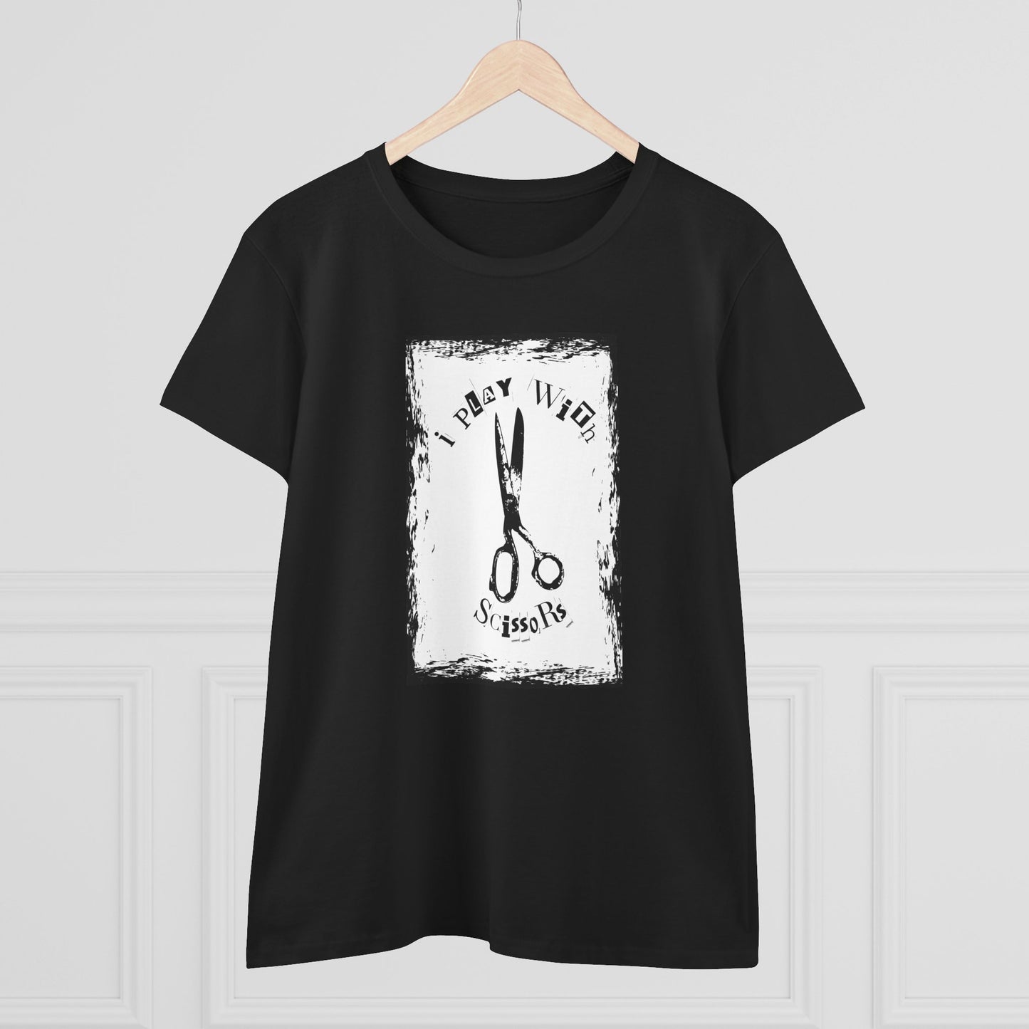 Creative Crafting Tee: I Play With Scissors Women’s T-Shirt