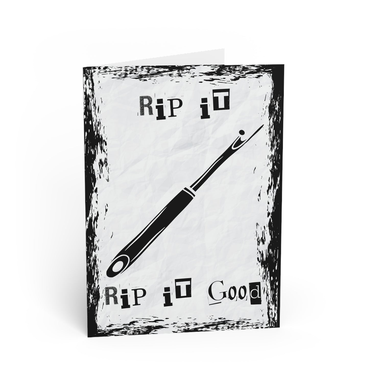 Rip it. Rip it Good! Greeting Card