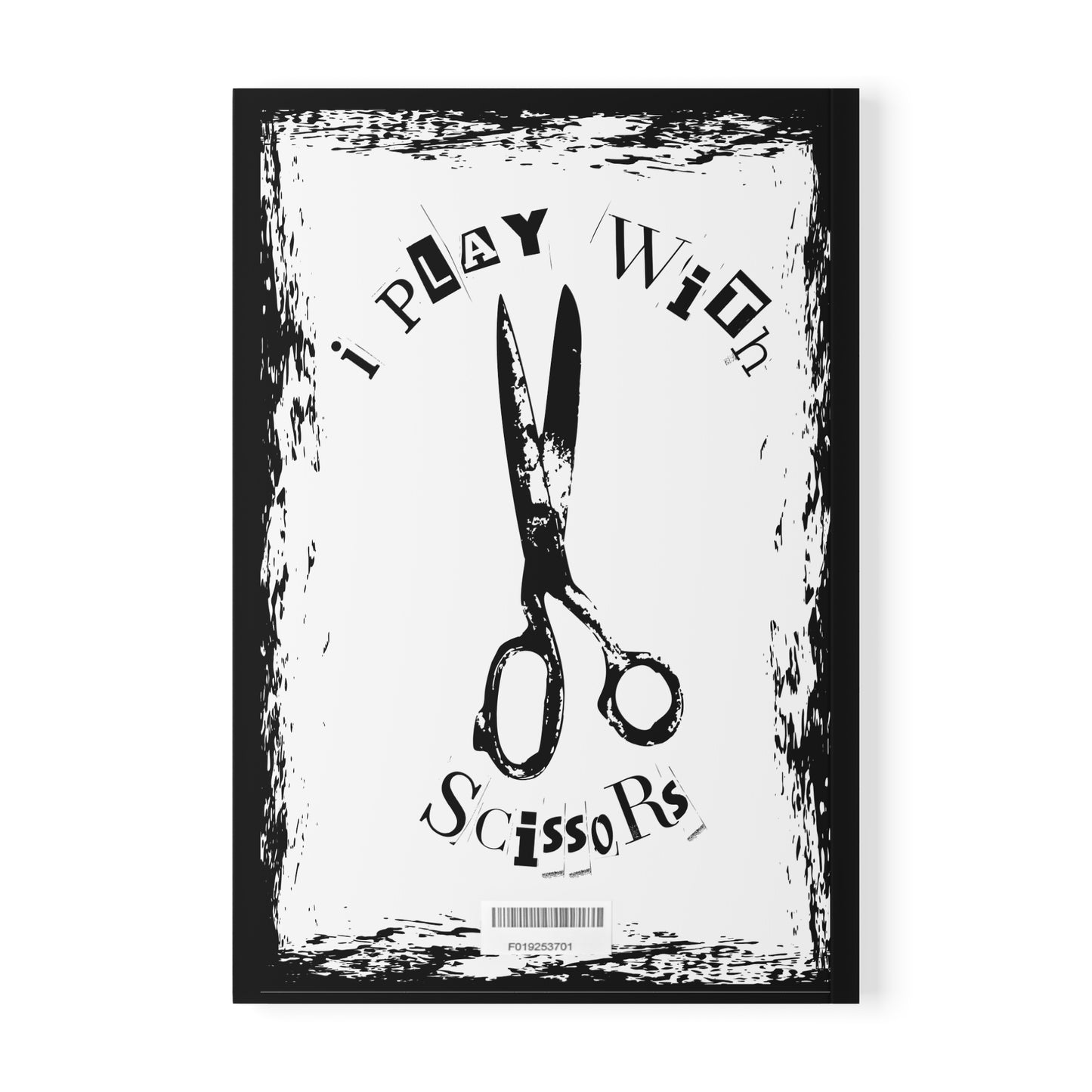 I Play with Scissors Softcover Notebook
