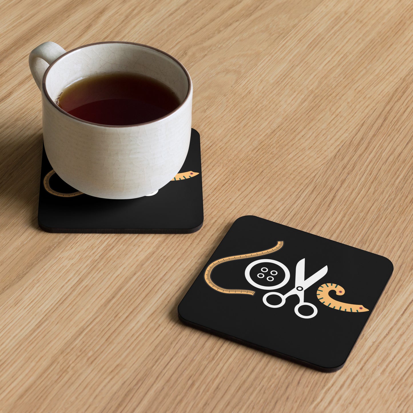 Love Sewing Cork-back Coaster