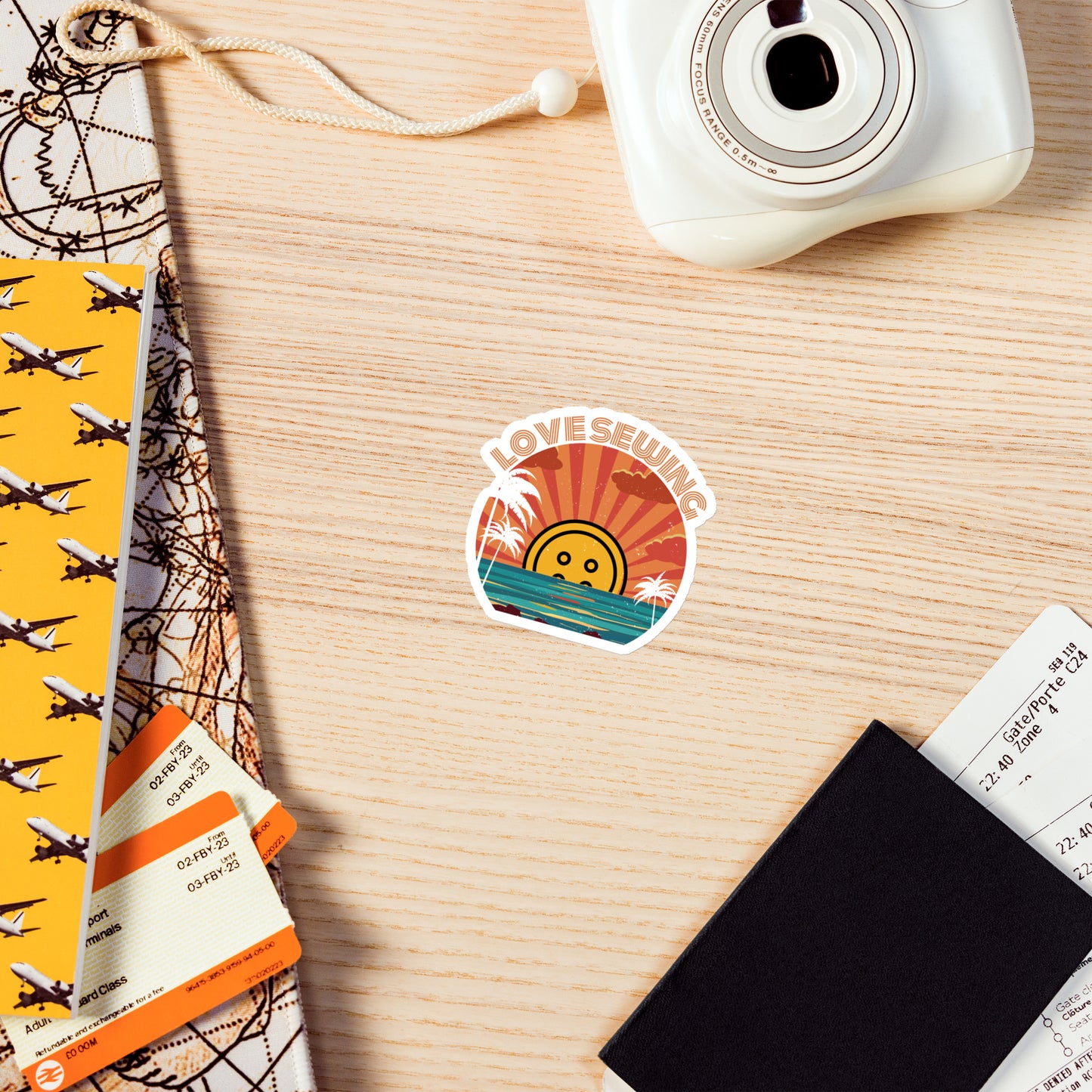 Tropical Love Sewing Magnet