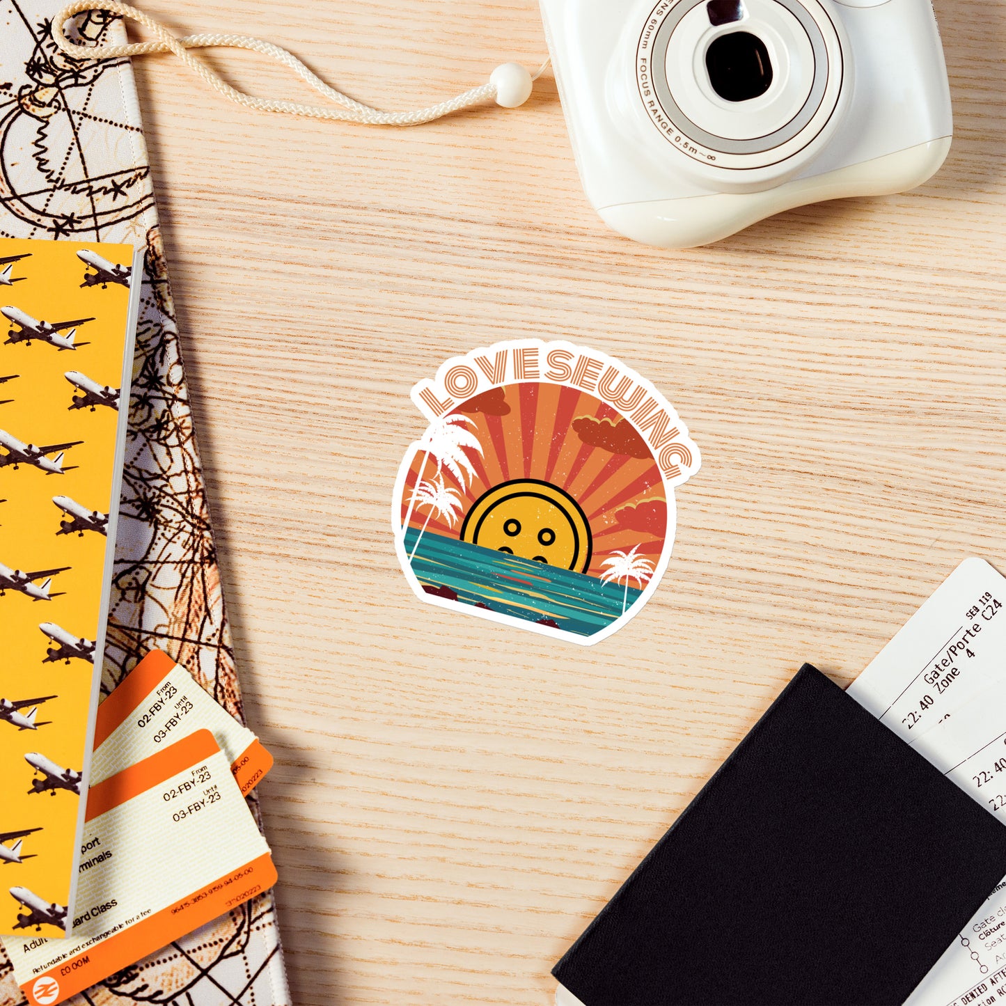 Tropical Love Sewing Magnet