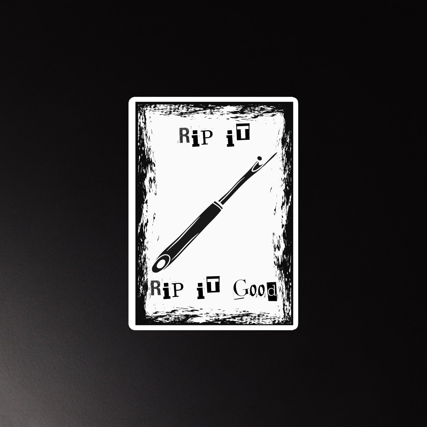 Rip it good! Magnet