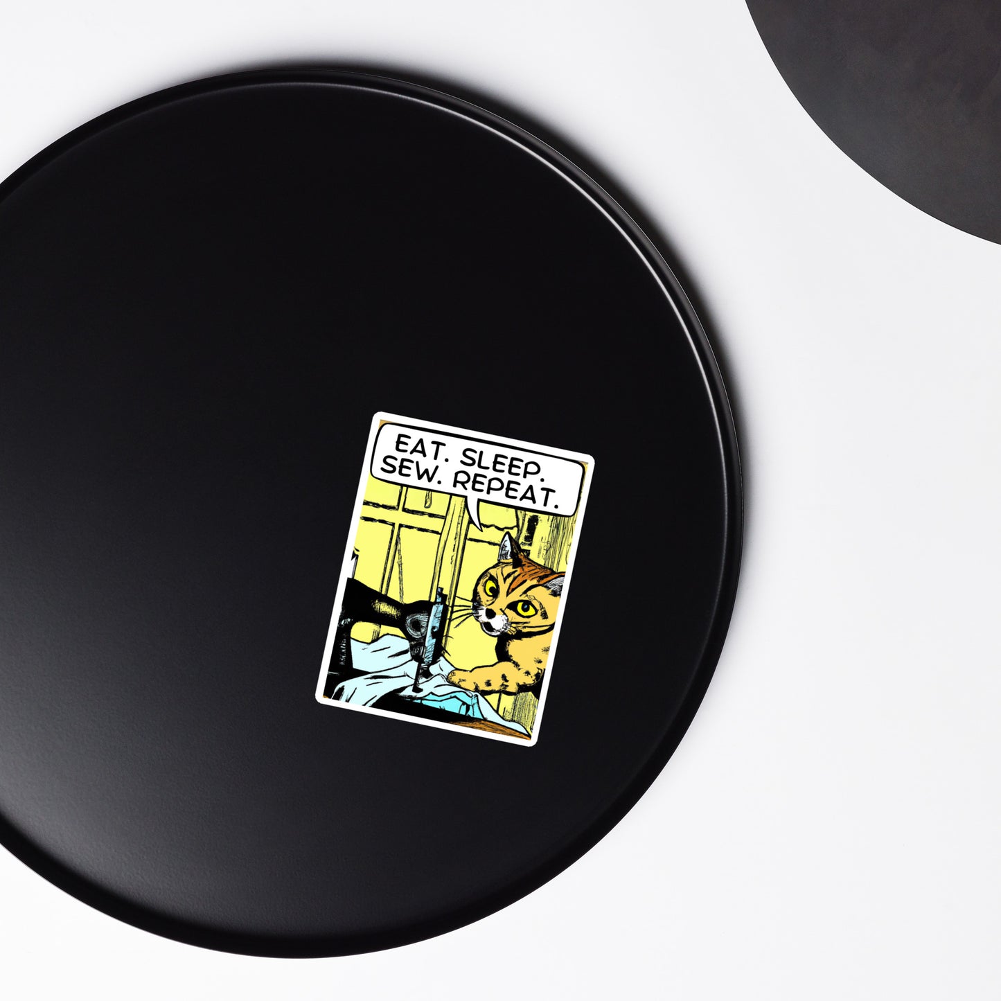 Eat. Sleep. Sew. Repeat. Magnet