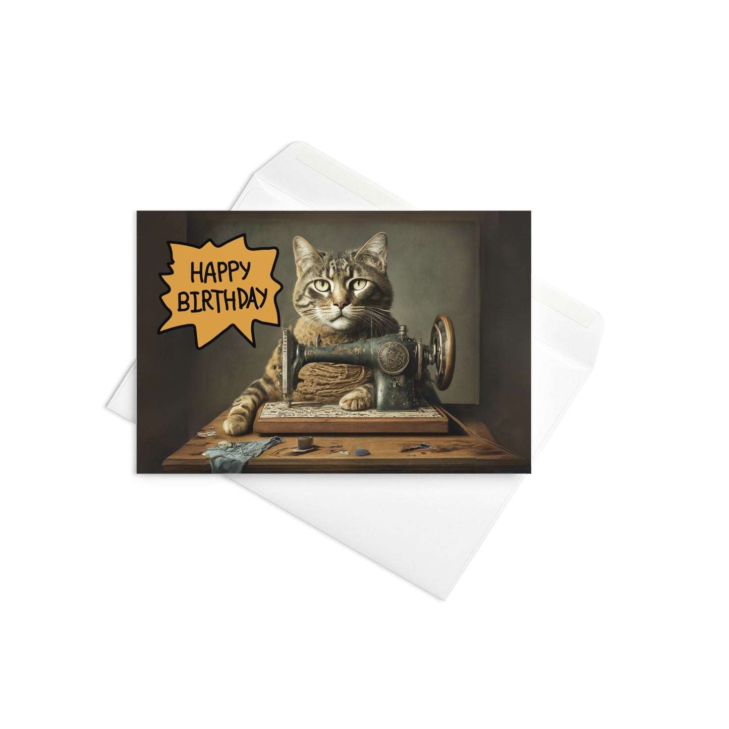 Sewing Bro Birthday Card