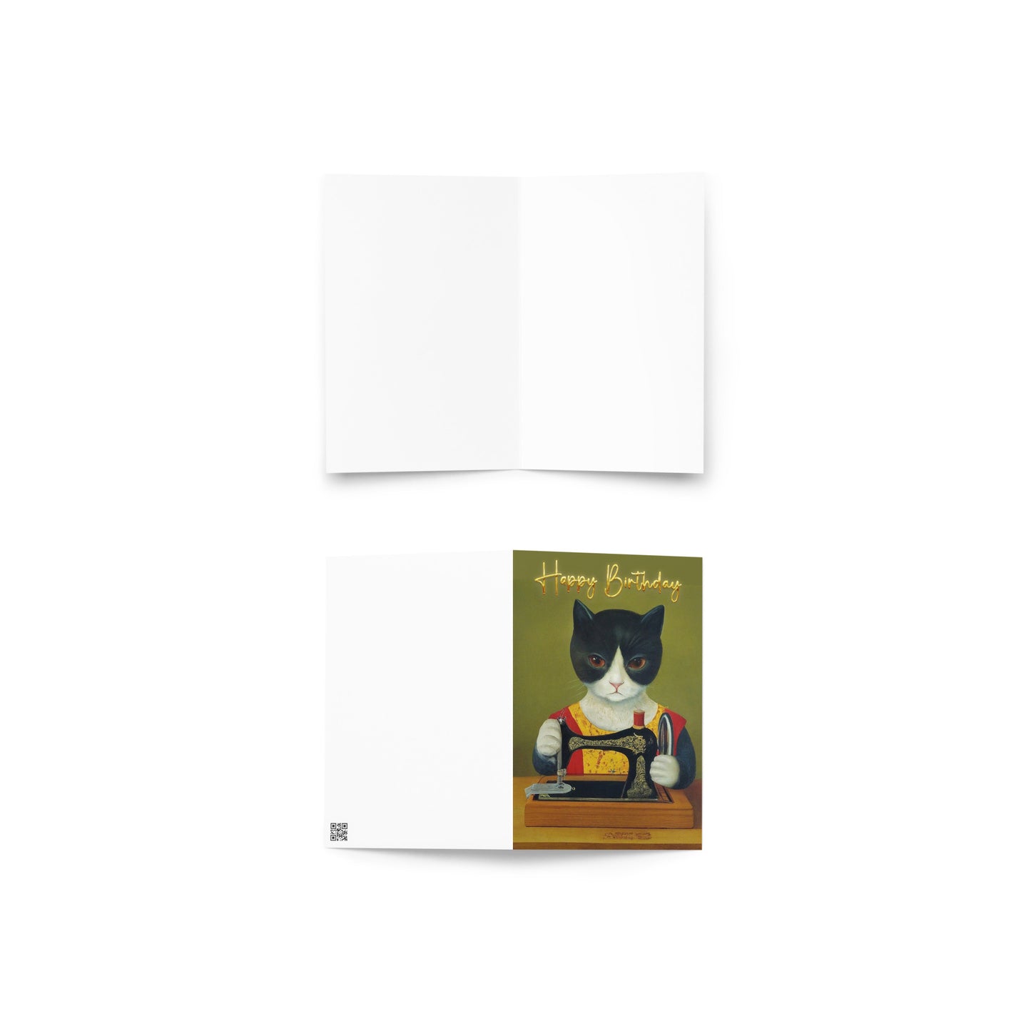 Madam Sewsalot Birthday Card