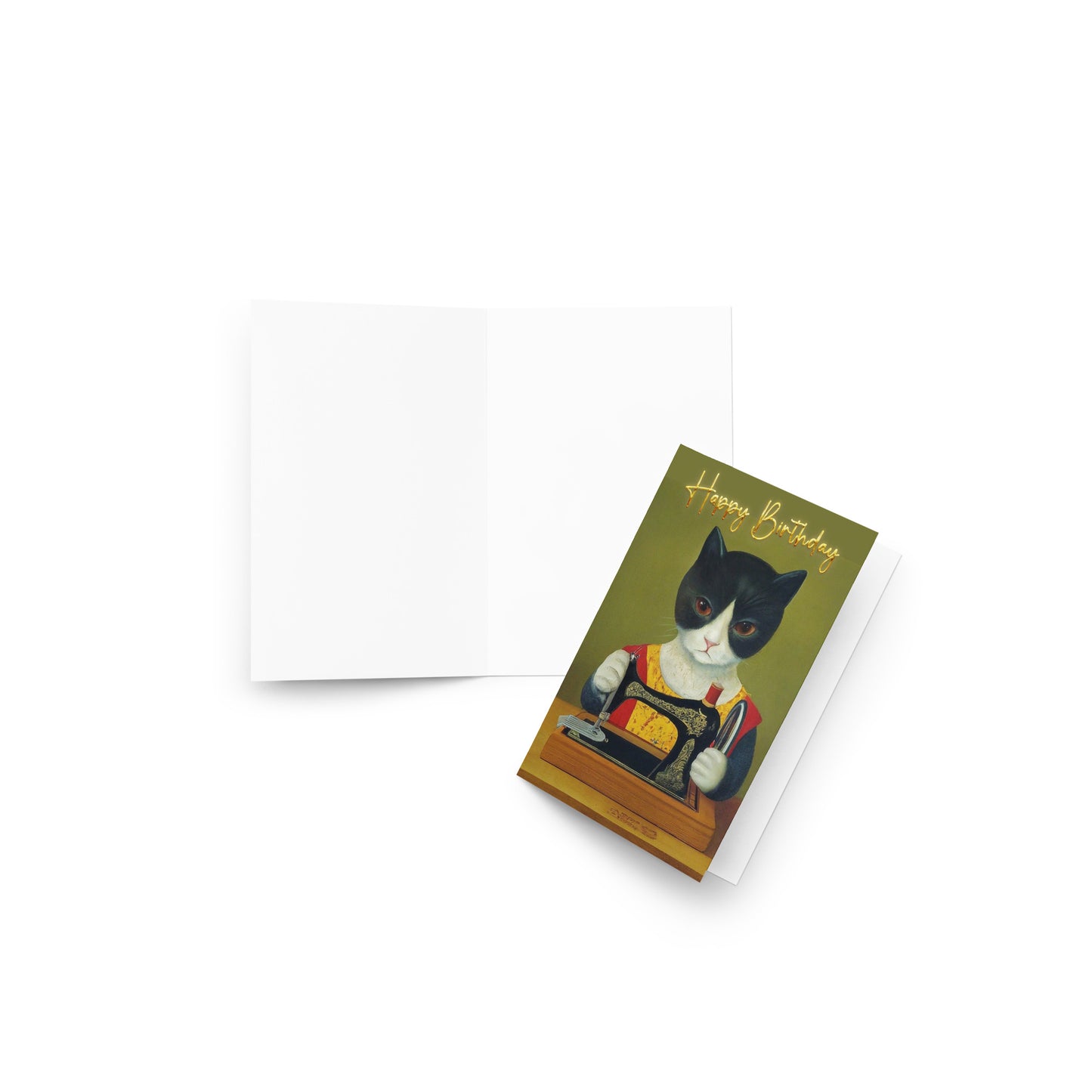 Madam Sewsalot Birthday Card