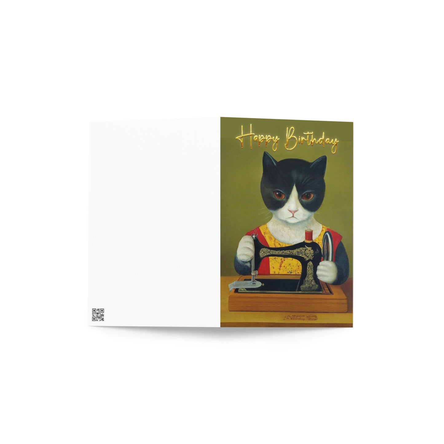 Madam Sewsalot Birthday Card