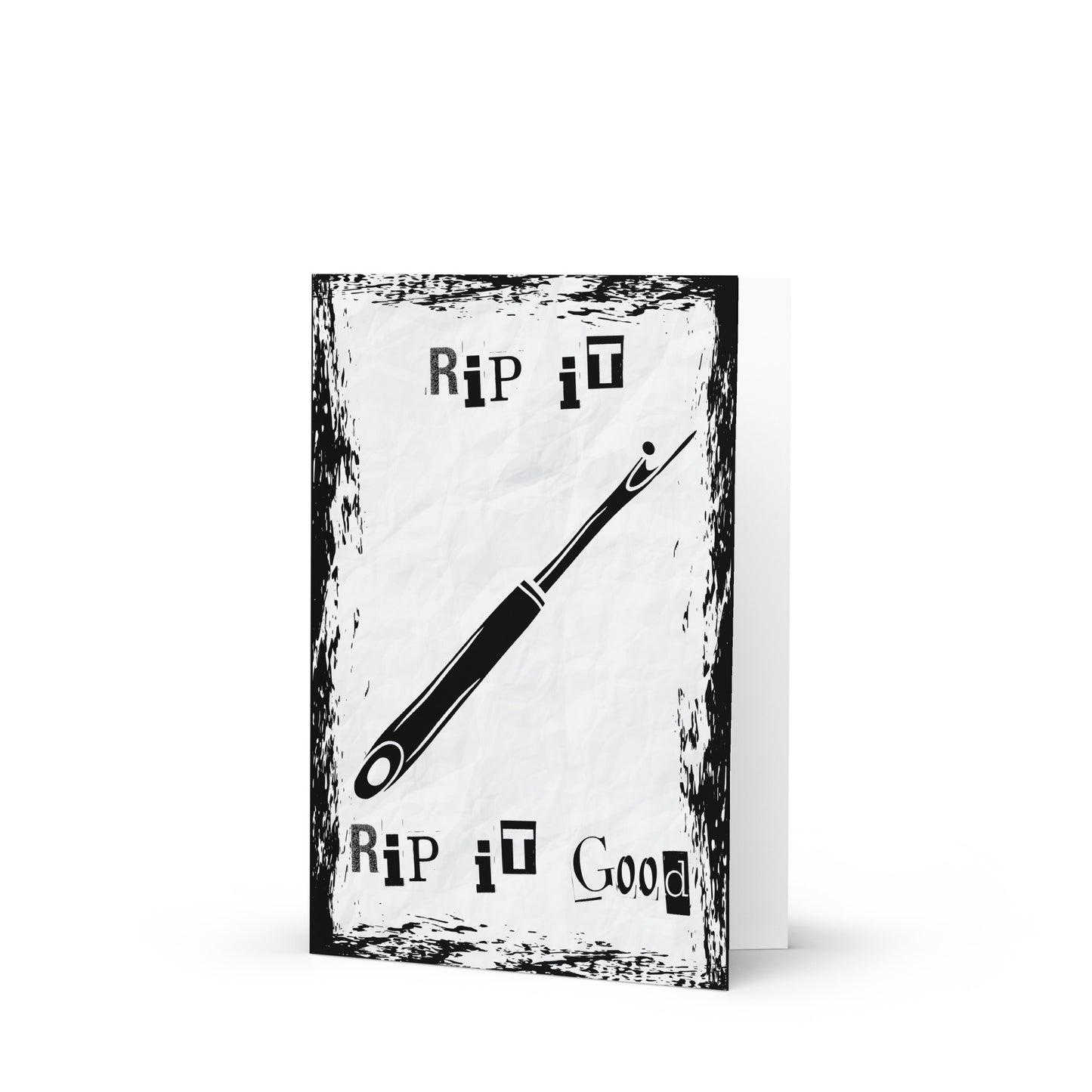 Rip It. Rip It Good! Greeting Card