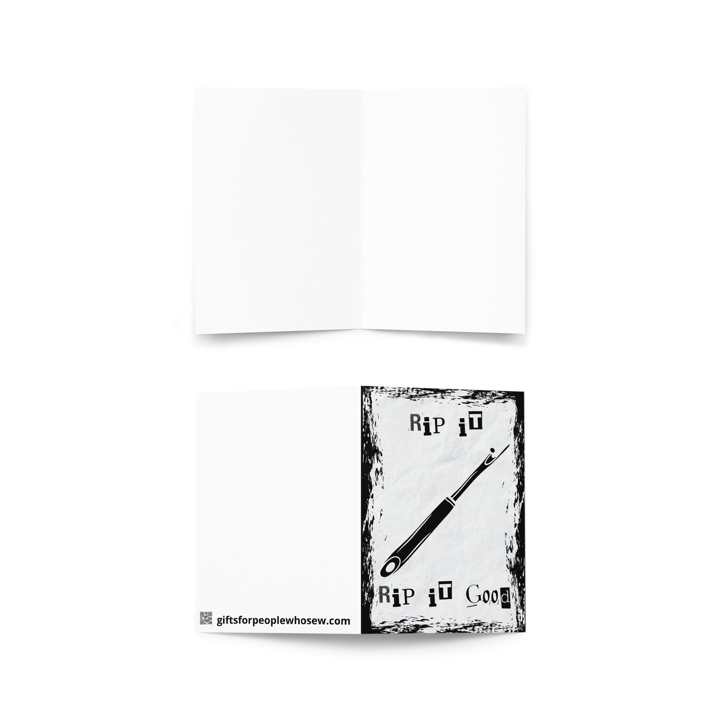 Rip It. Rip It Good! Greeting Card