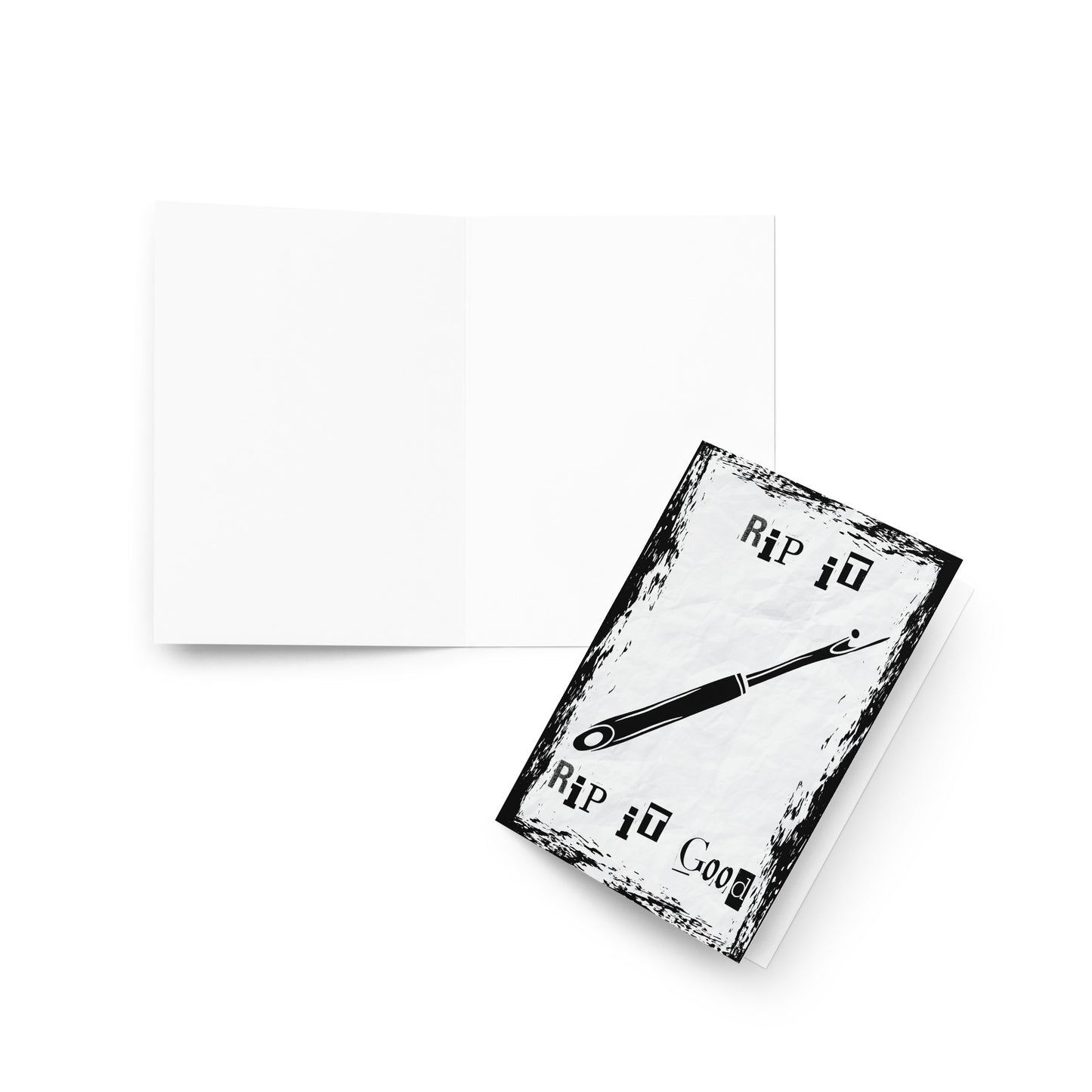 Rip It. Rip It Good! Greeting Card