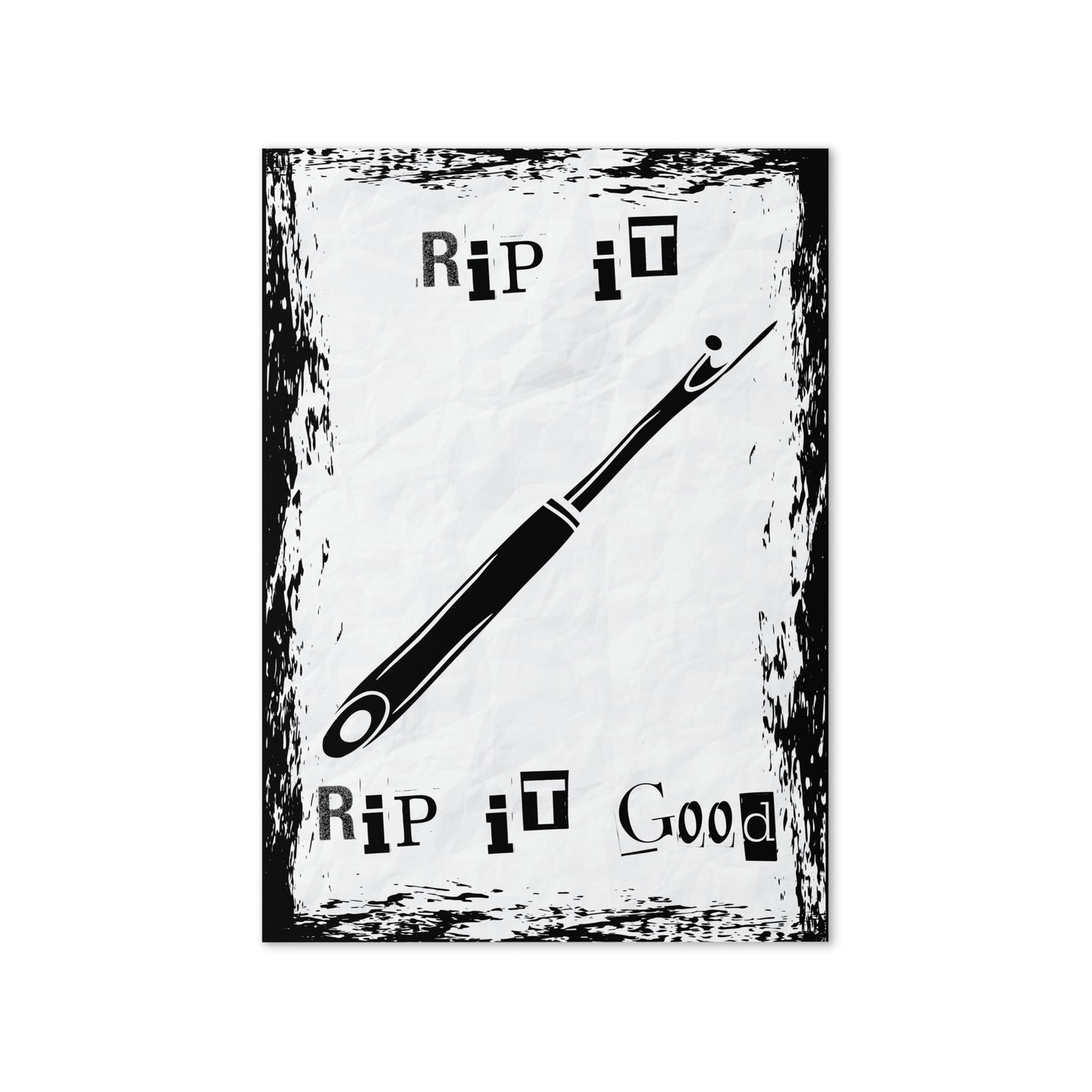 Rip It. Rip It Good! Greeting Card