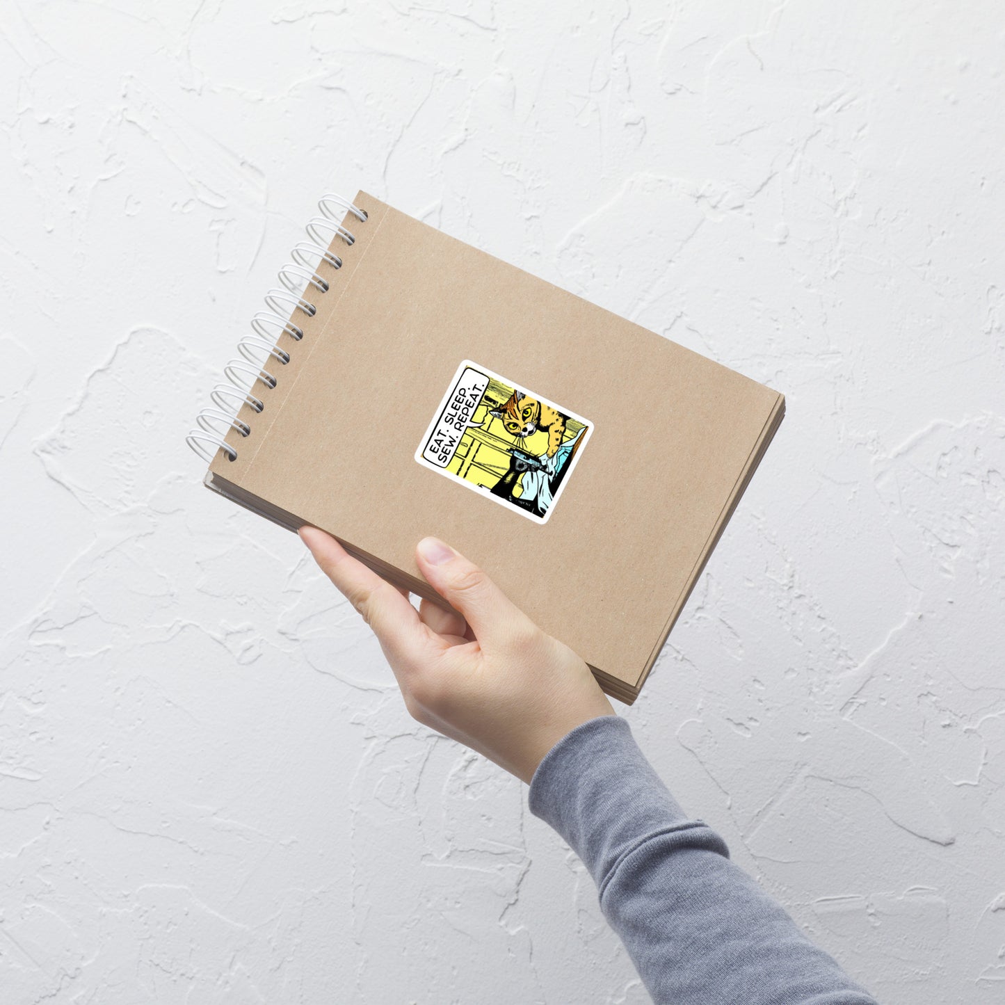 Eat.Sleep.Sew.Repeat. Sticker