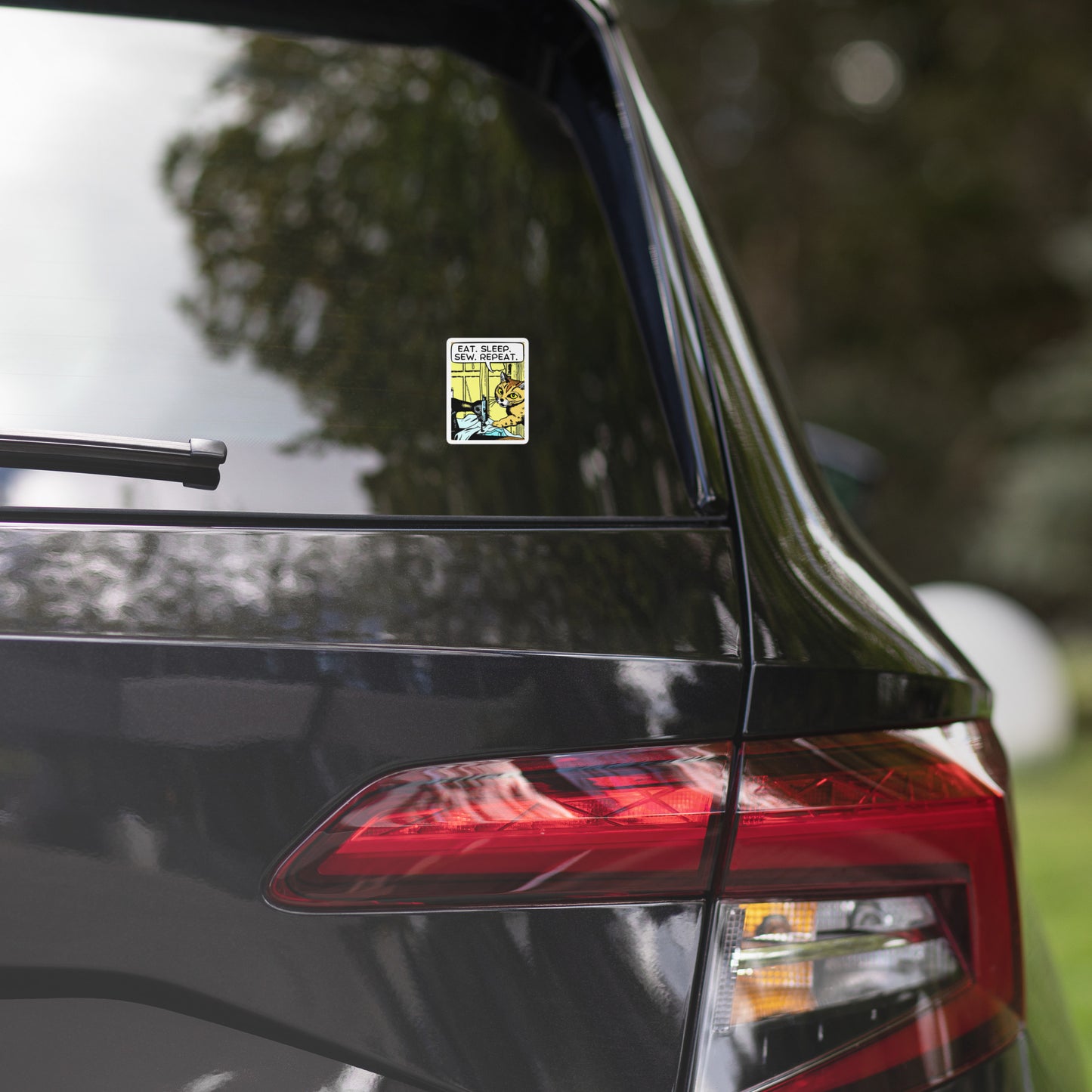 Eat.Sleep.Sew.Repeat. Sticker