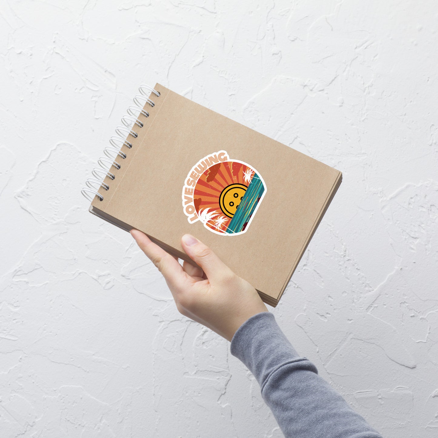 Tropical Love Sewing Sticker