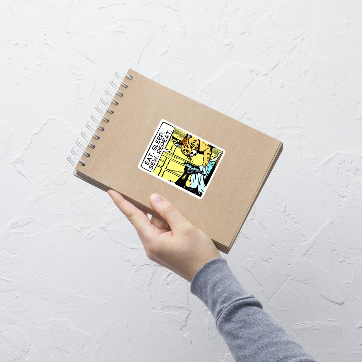 Eat.Sleep.Sew.Repeat. Sticker