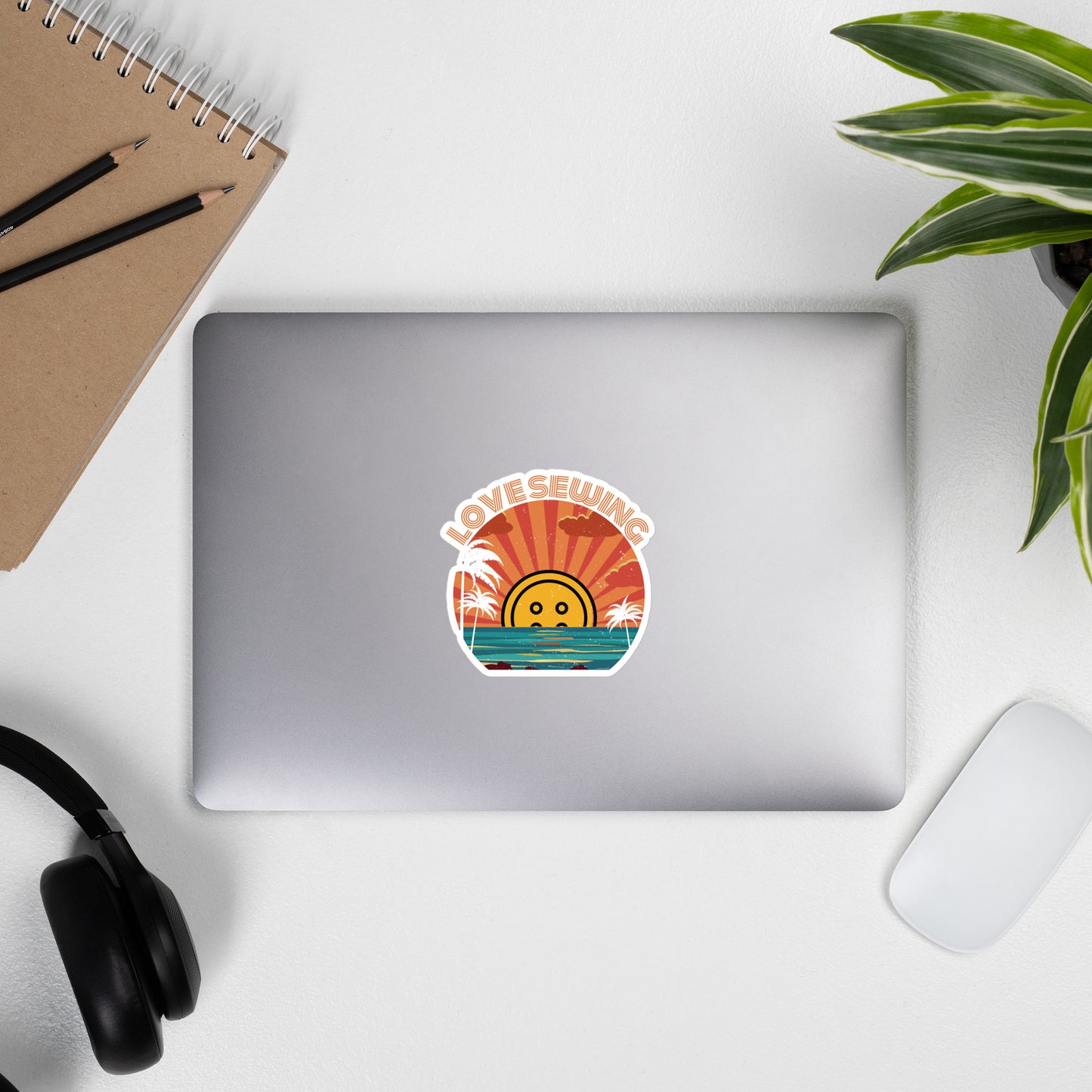 Tropical Love Sewing Sticker