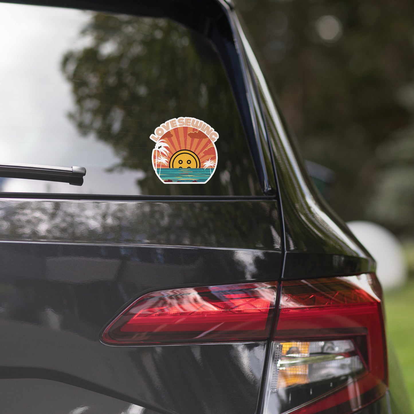 Tropical Love Sewing Sticker
