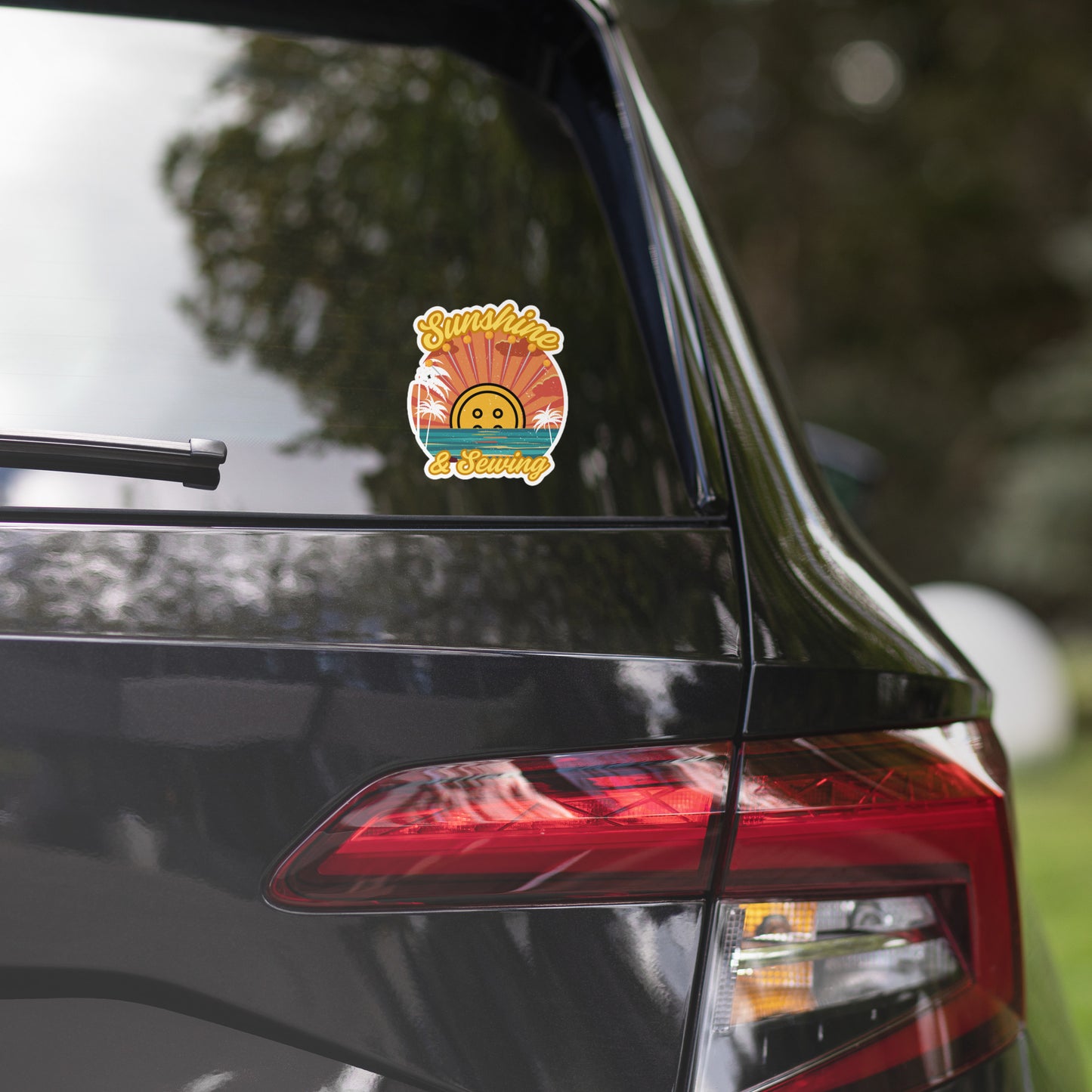 Sunshine and Sewing Sticker