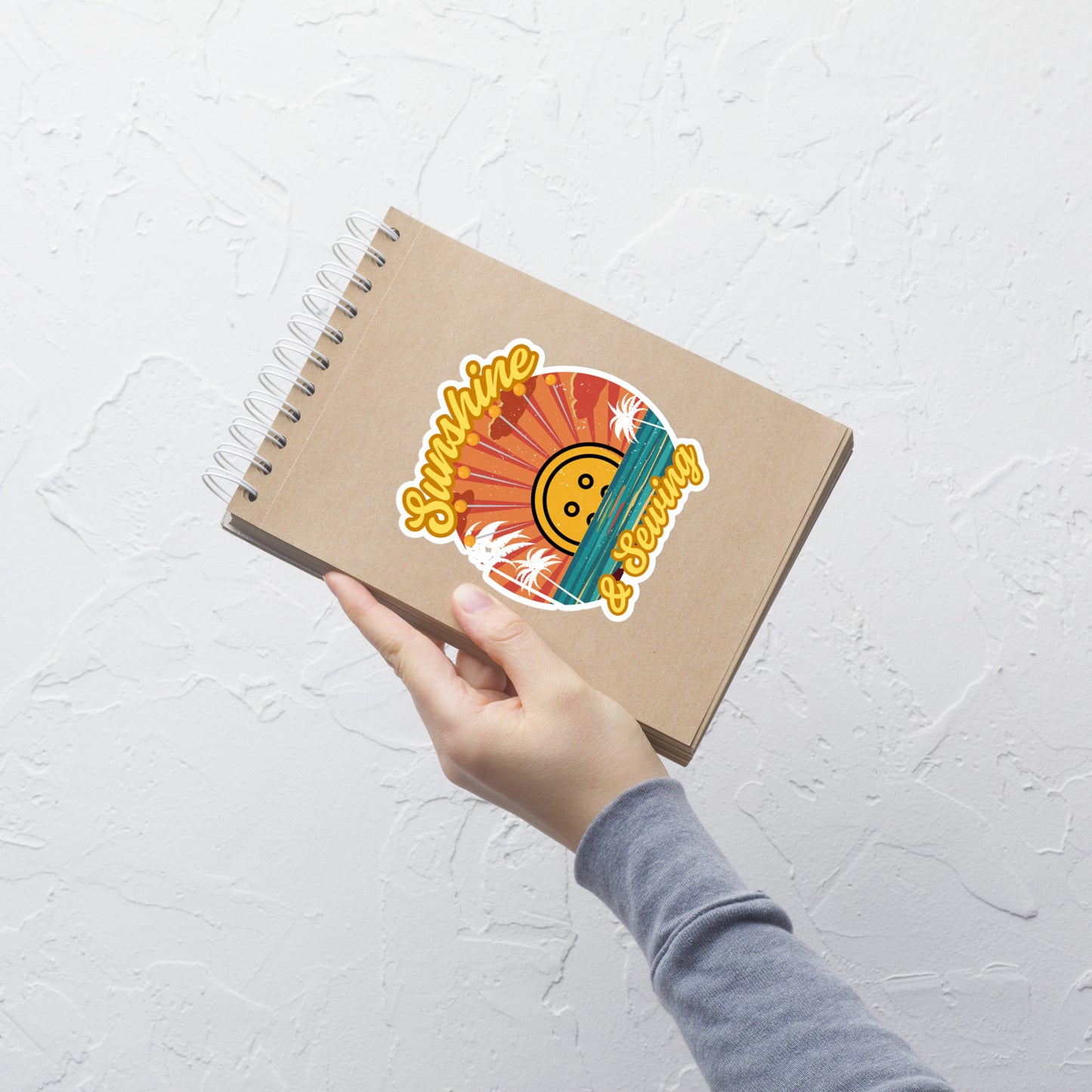 Sunshine and Sewing Sticker