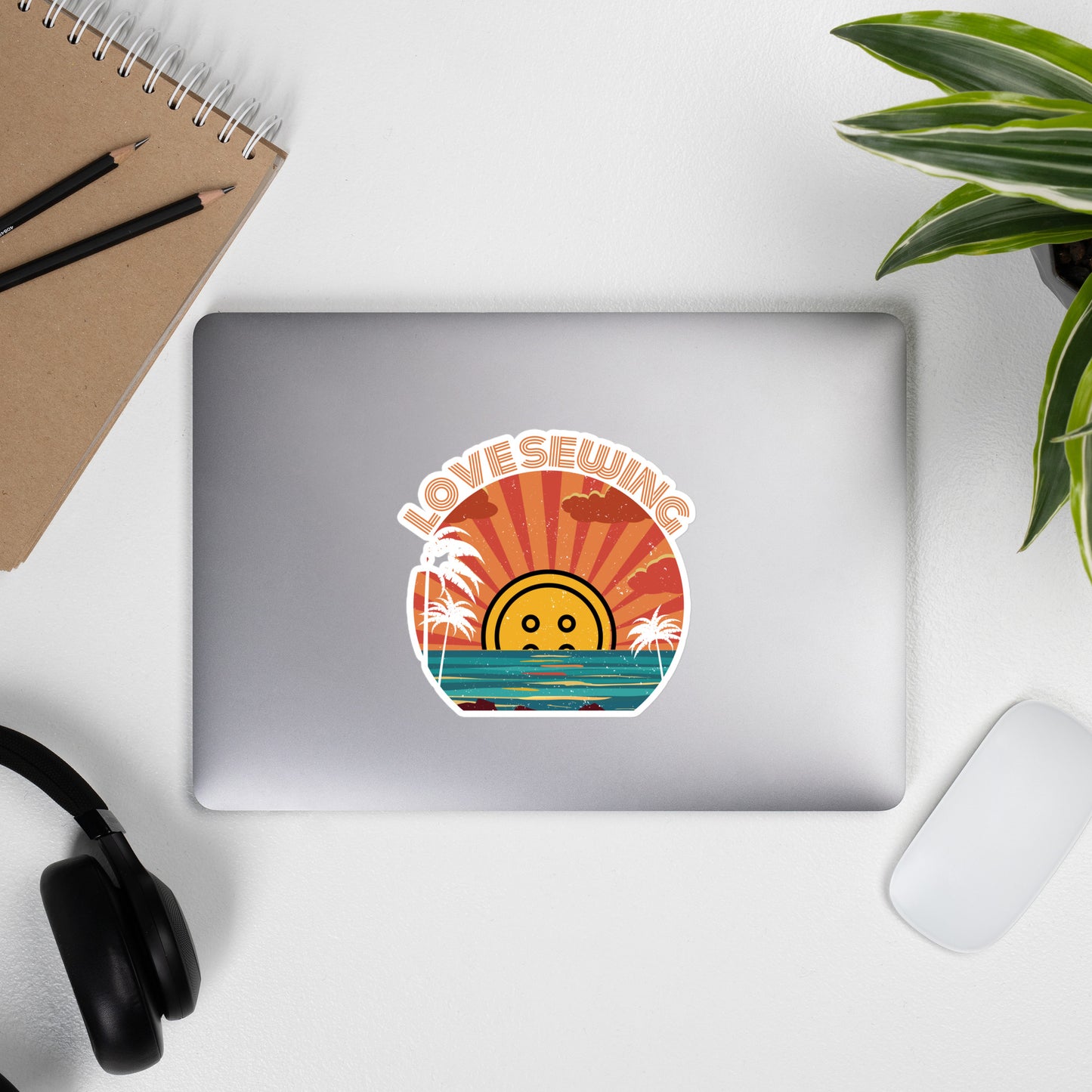 Tropical Love Sewing Sticker