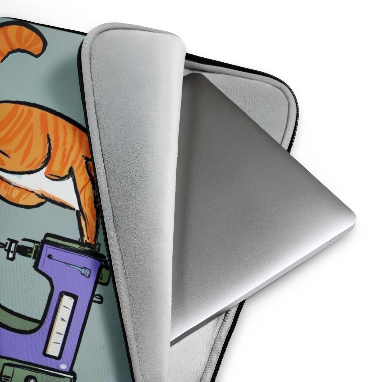 Sewing Cat 10 Laptop Sleeve
