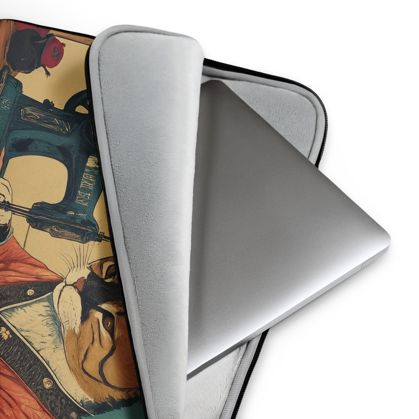 Tailor Cat Laptop Sleeve