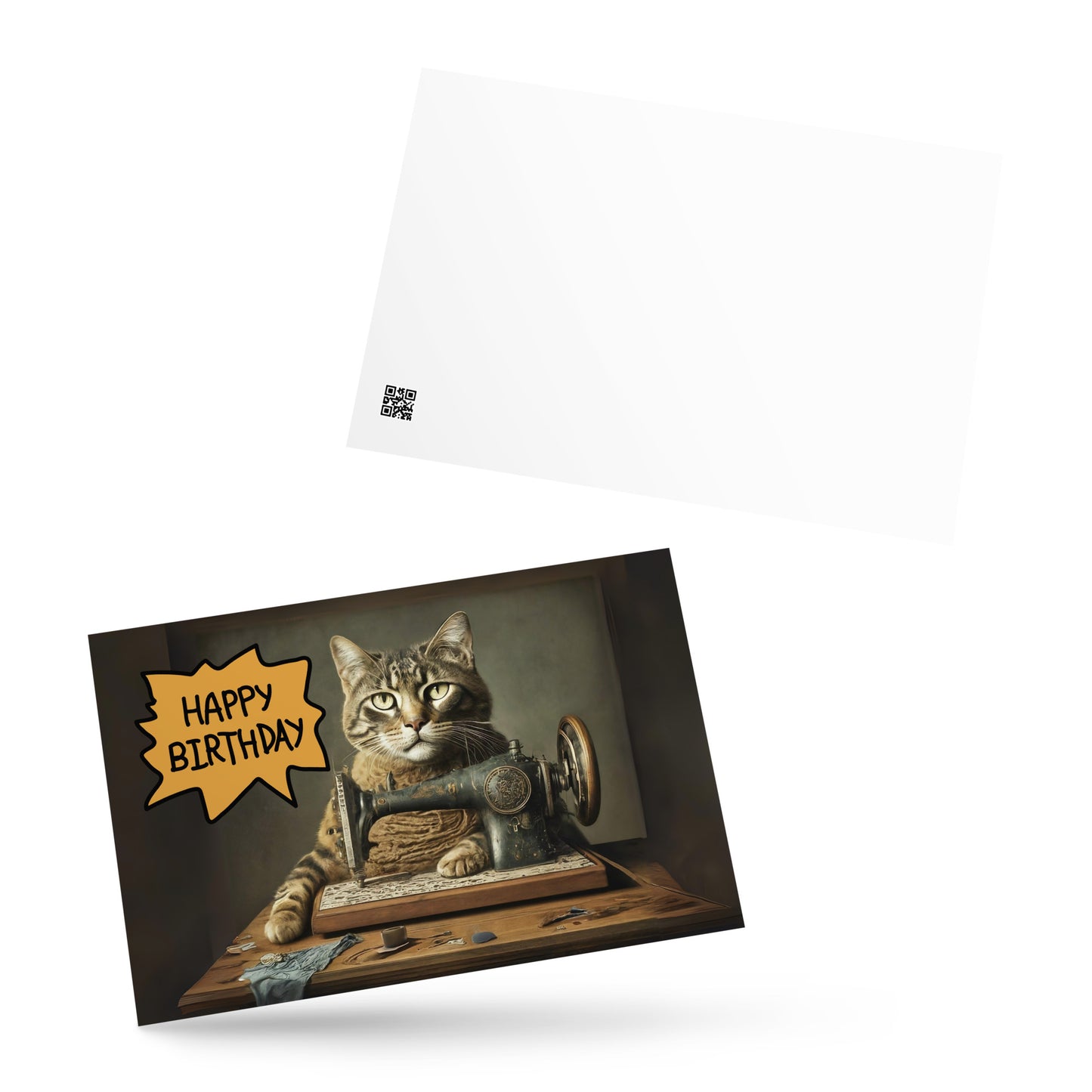 Happy Birthday Sewing Bro Note Card