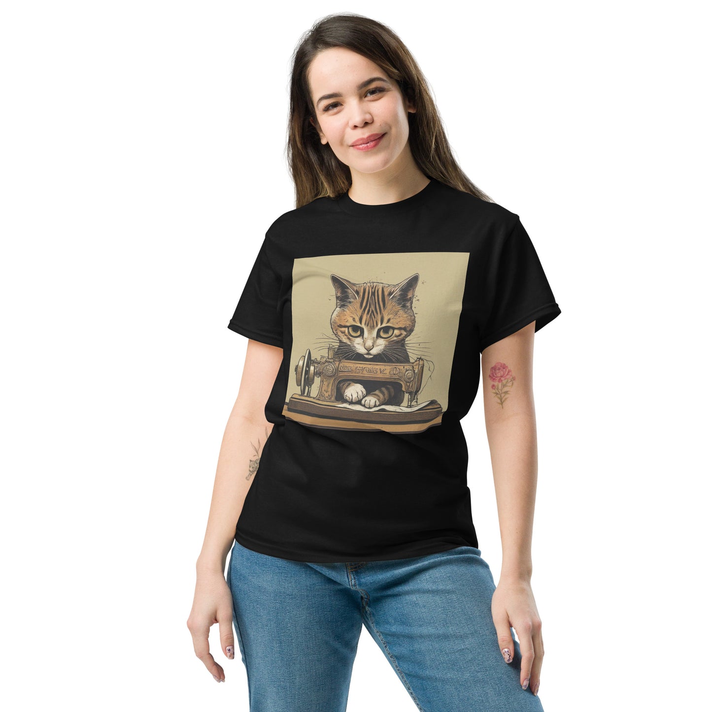 Sewing Cat C2 Unisex Classic T-shirt