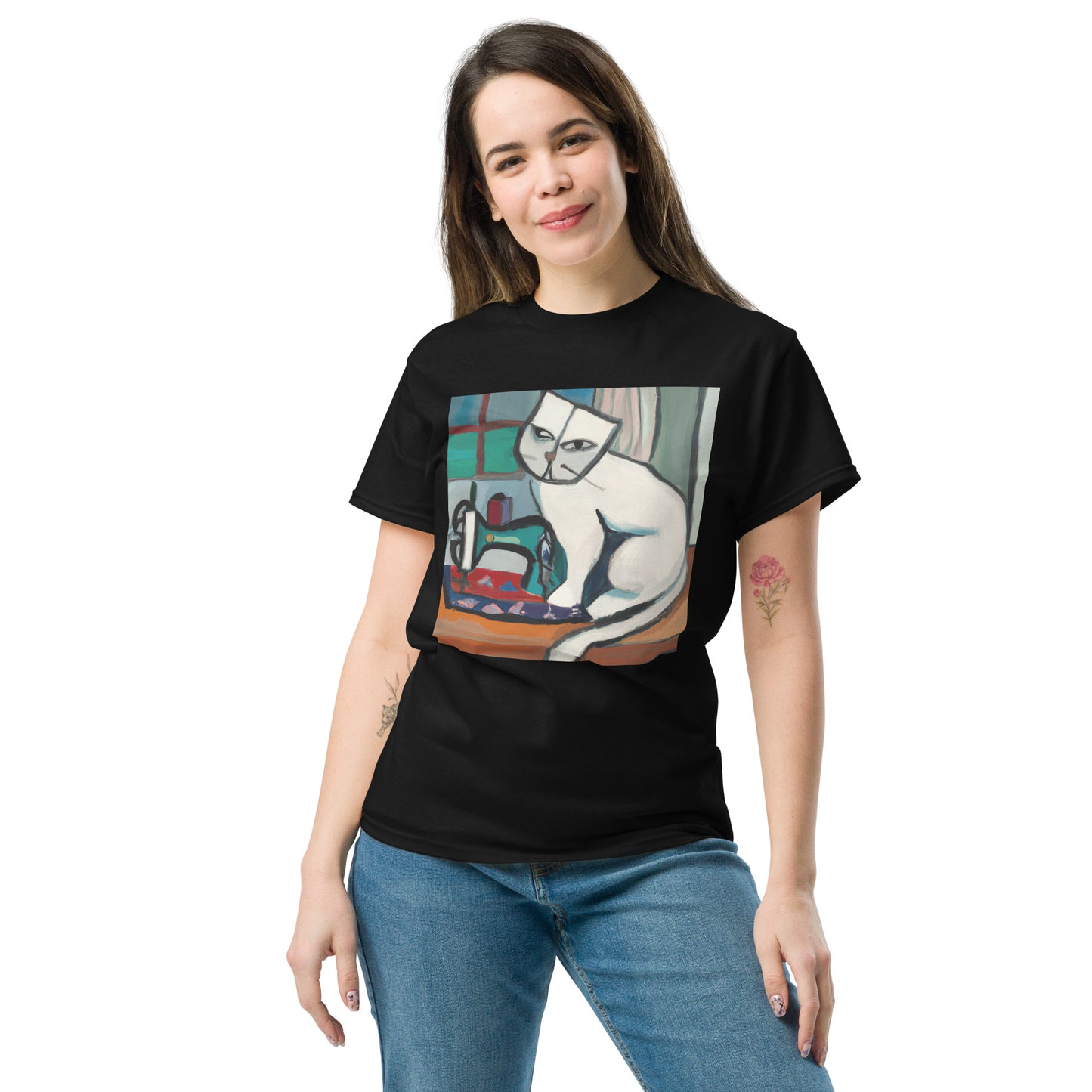 Sewing Cat 14 Unisex Classic T-shirt
