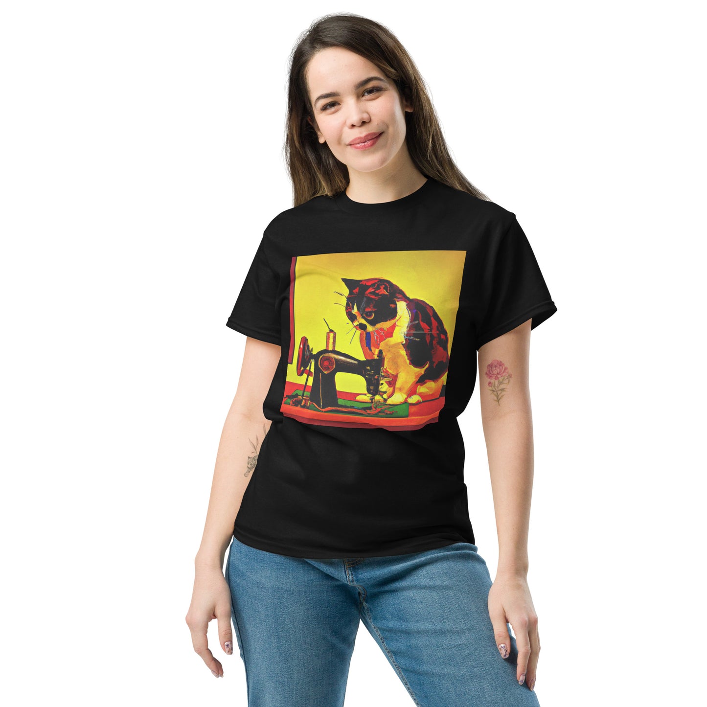 Sewing Cat 23 Unisex Classic T-shirt