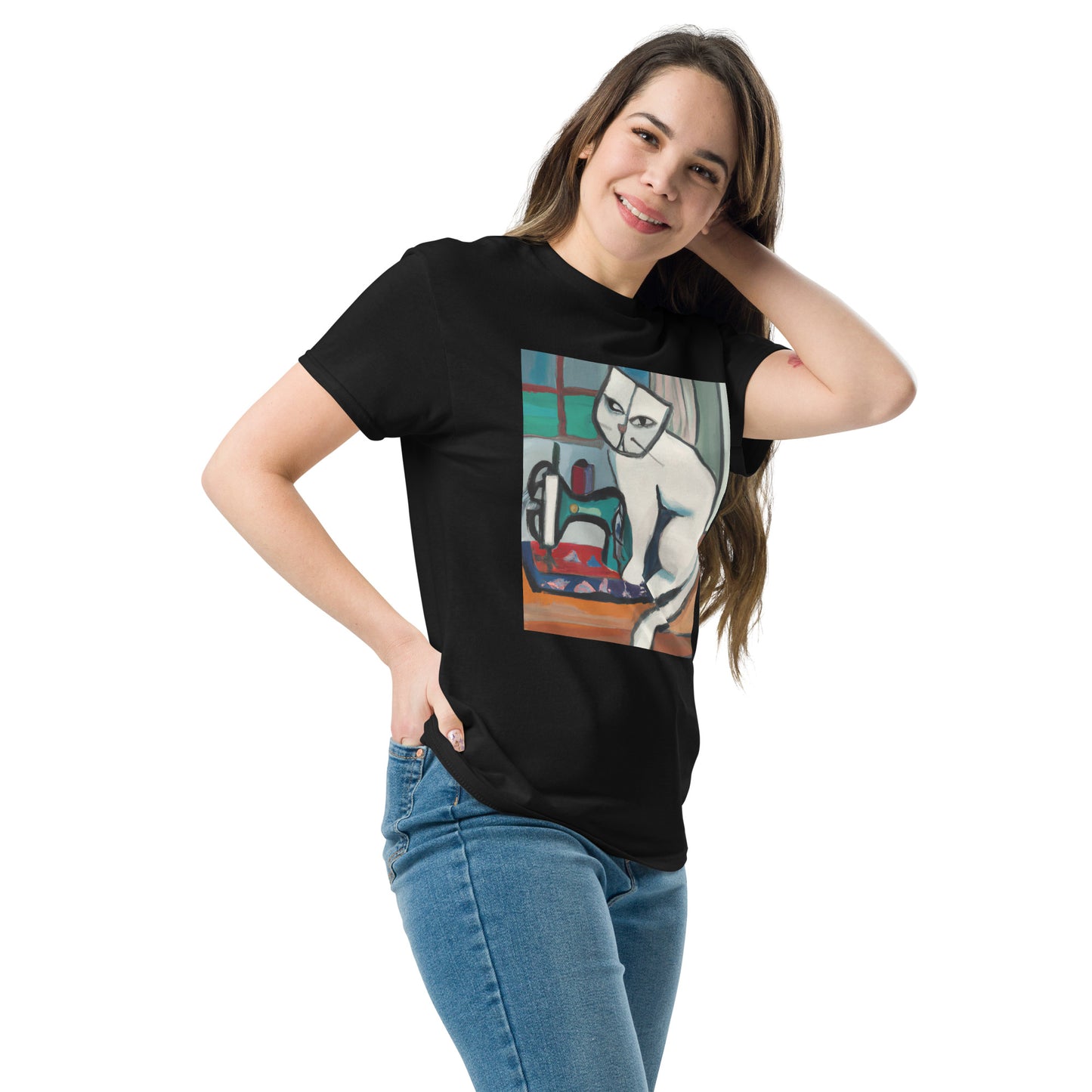 Sewing Cat 14 Unisex Classic T-shirt
