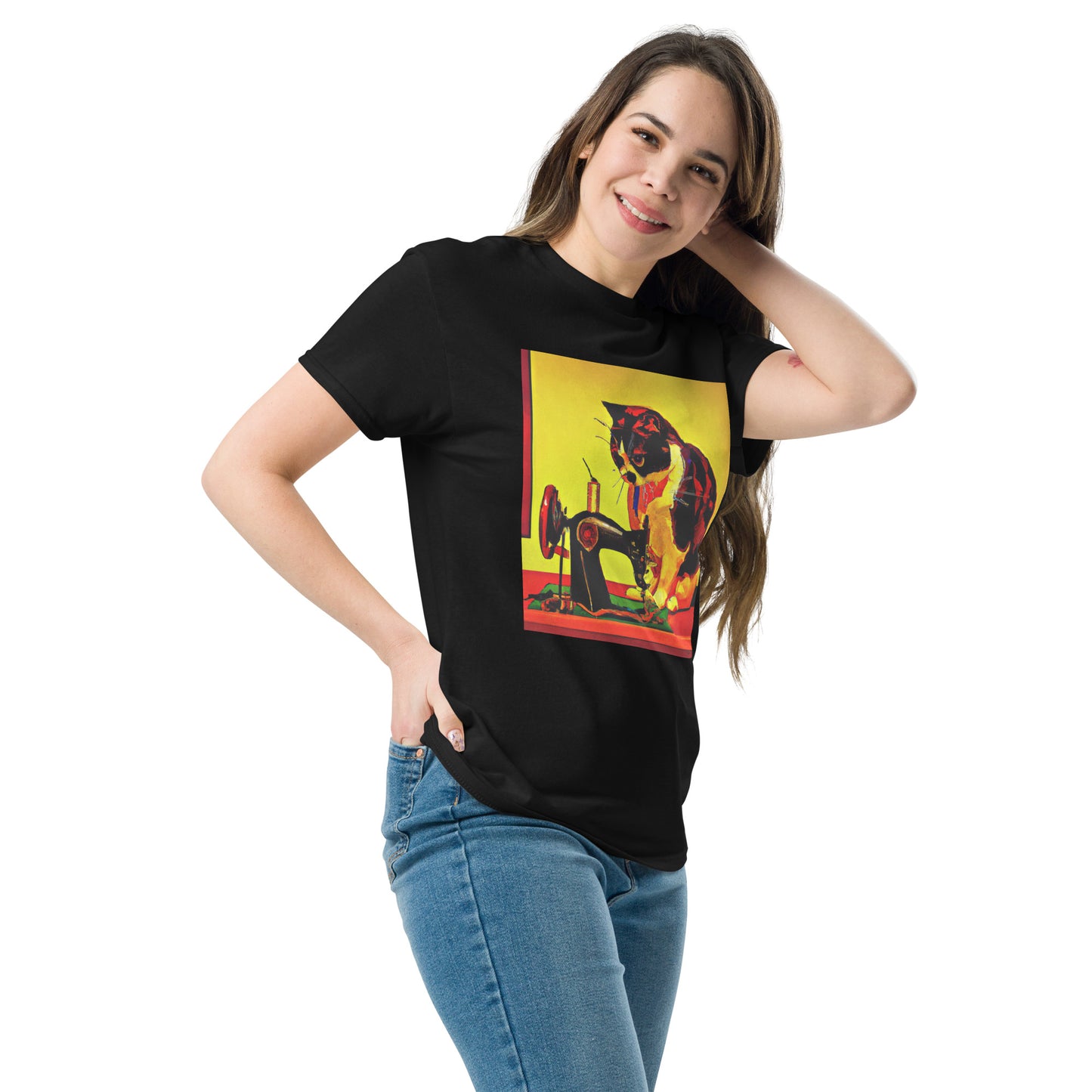 Sewing Cat 23 Unisex Classic T-shirt