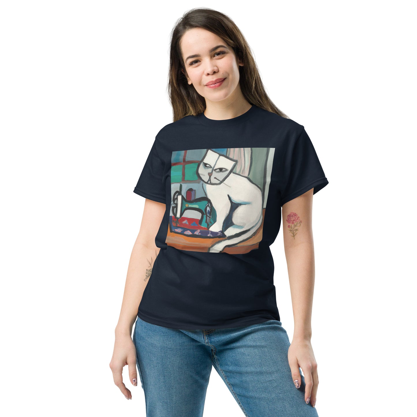 Sewing Cat 14 Unisex Classic T-shirt