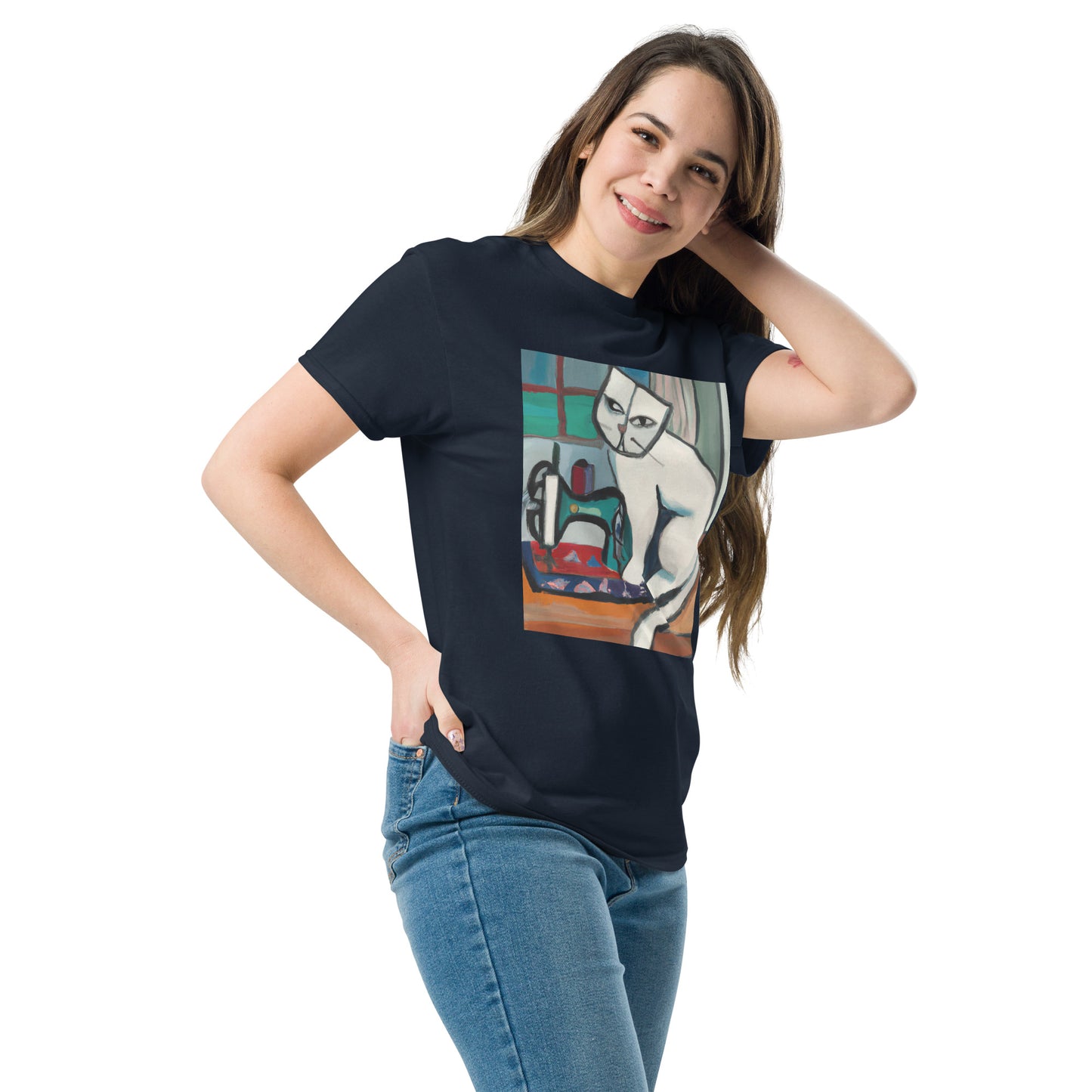 Sewing Cat 14 Unisex Classic T-shirt