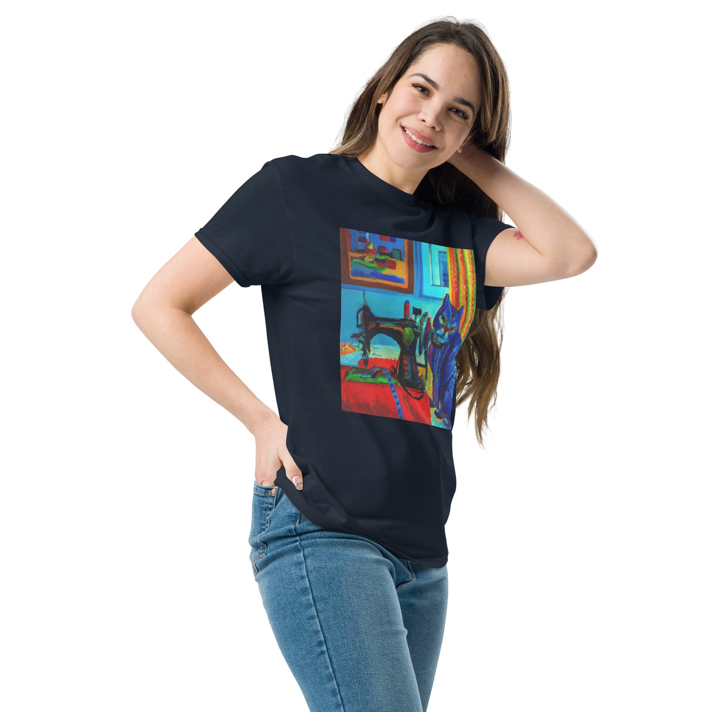 Sewing Cat 24 Unisex Classic T-shirt