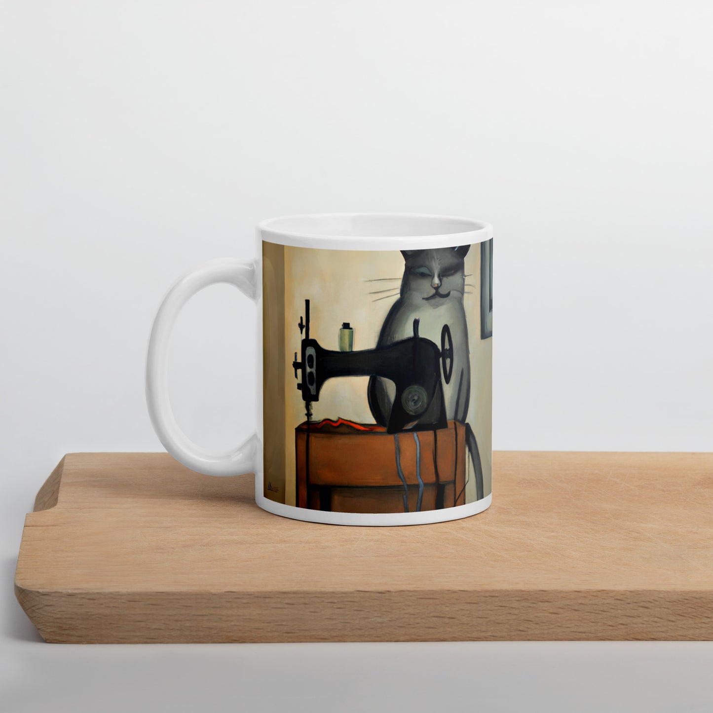 Sewing Cats 16 Mug