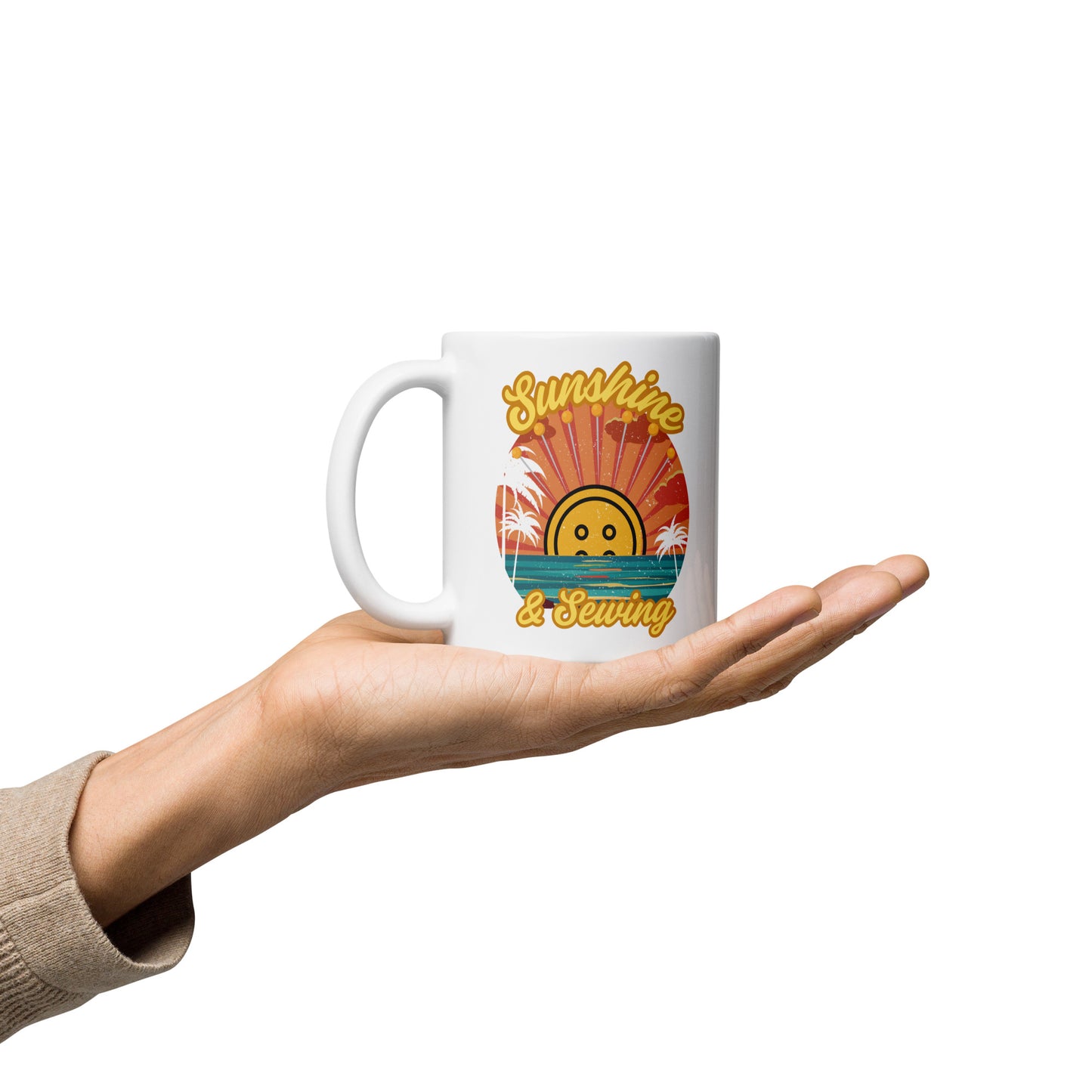 Sunshine and Sewing Mug