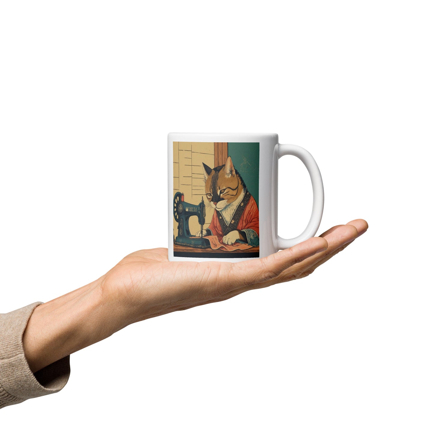 Tailor Cat Mug