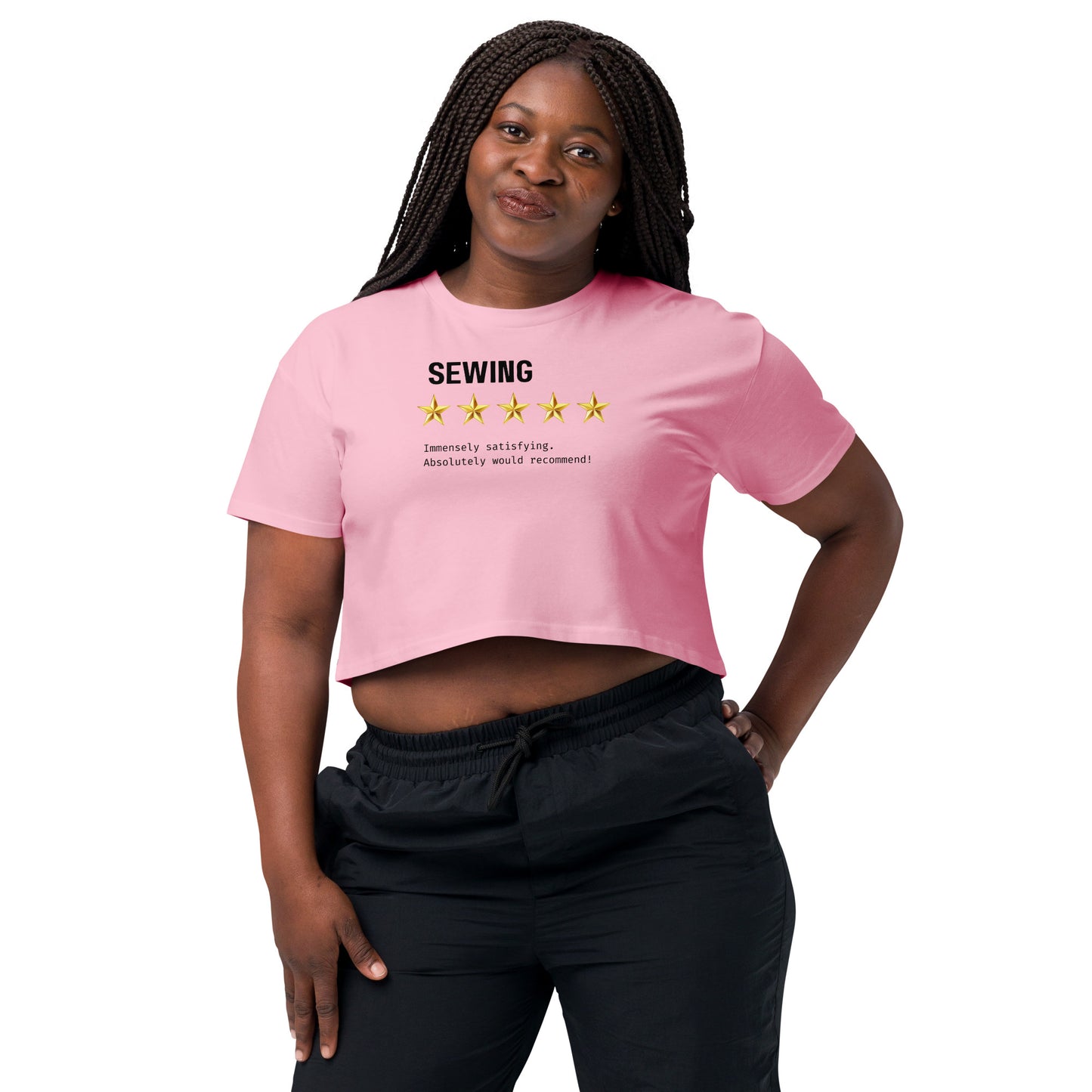 Sewing 5 Stars Women’s Crop Top