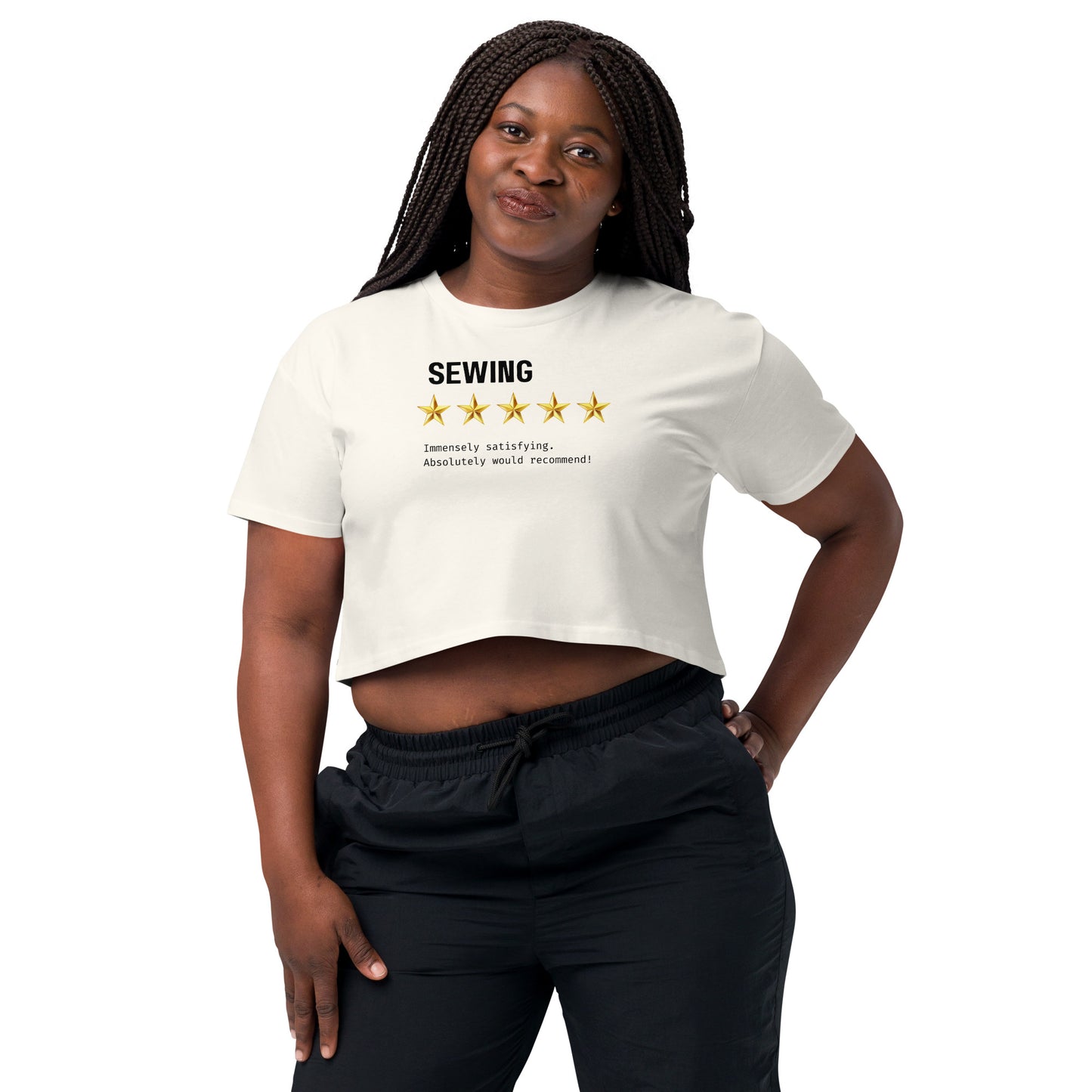 Sewing 5 Stars Women’s Crop Top