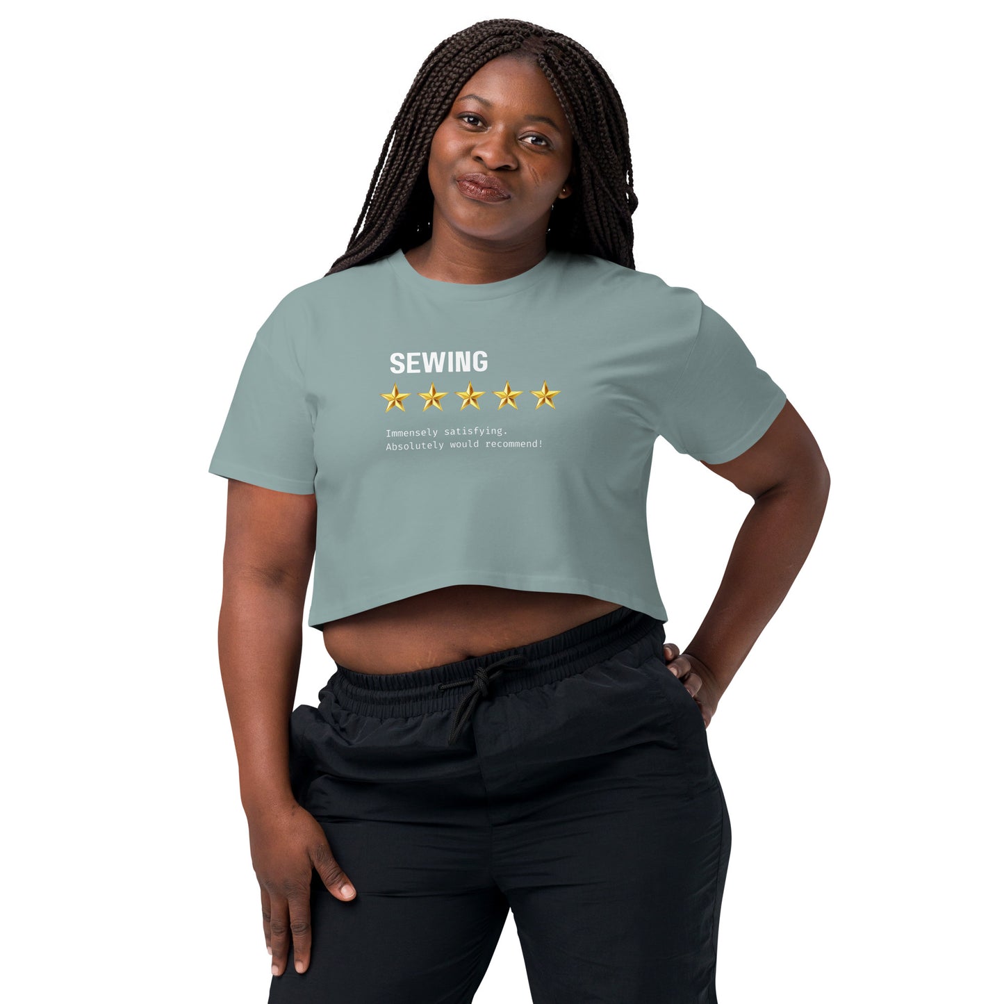 5 Star Sewing Crop Top