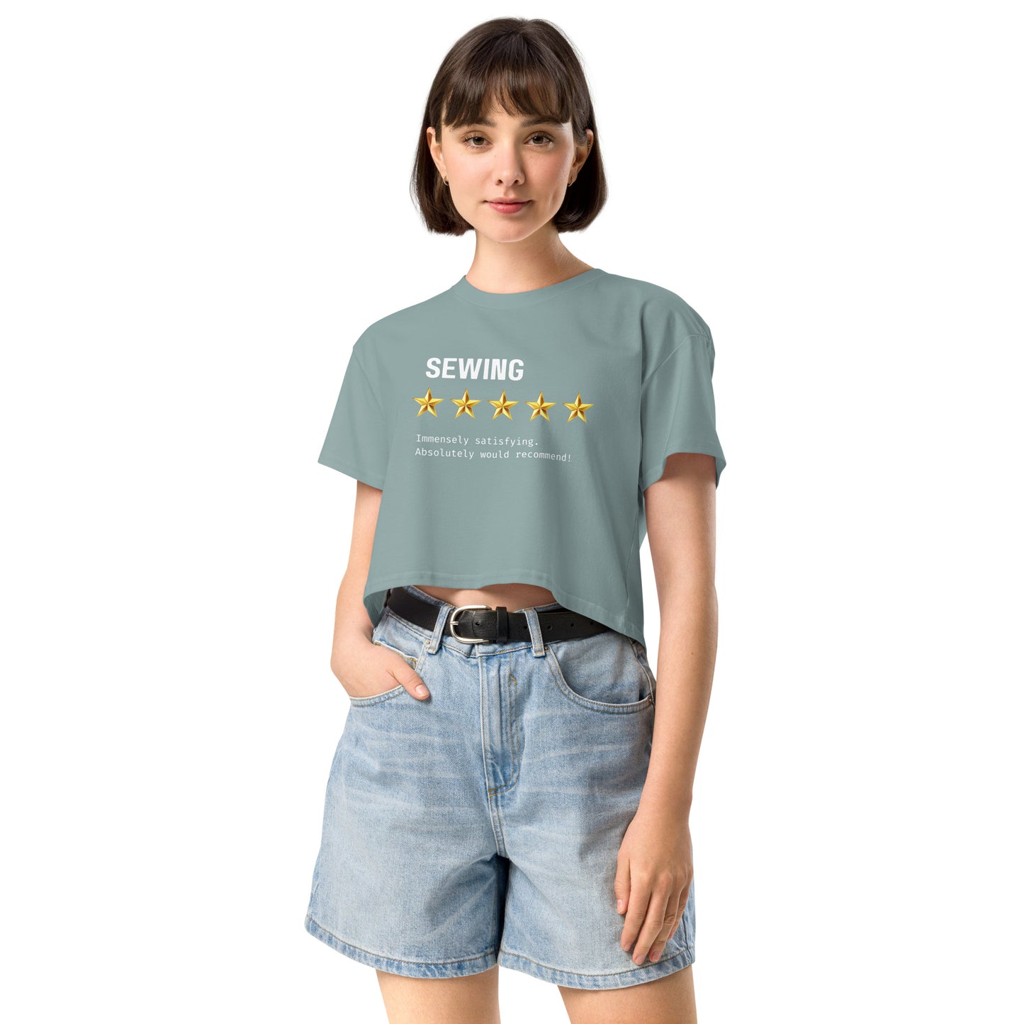 5 Star Sewing Crop Top