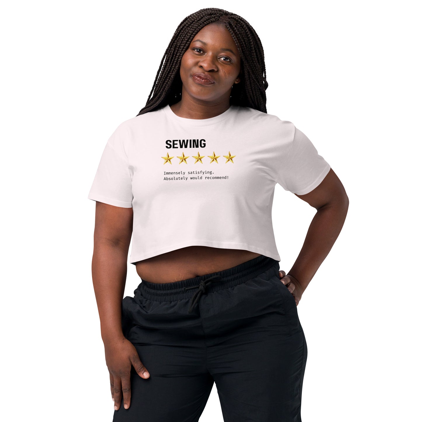Sewing 5 Stars Women’s Crop Top