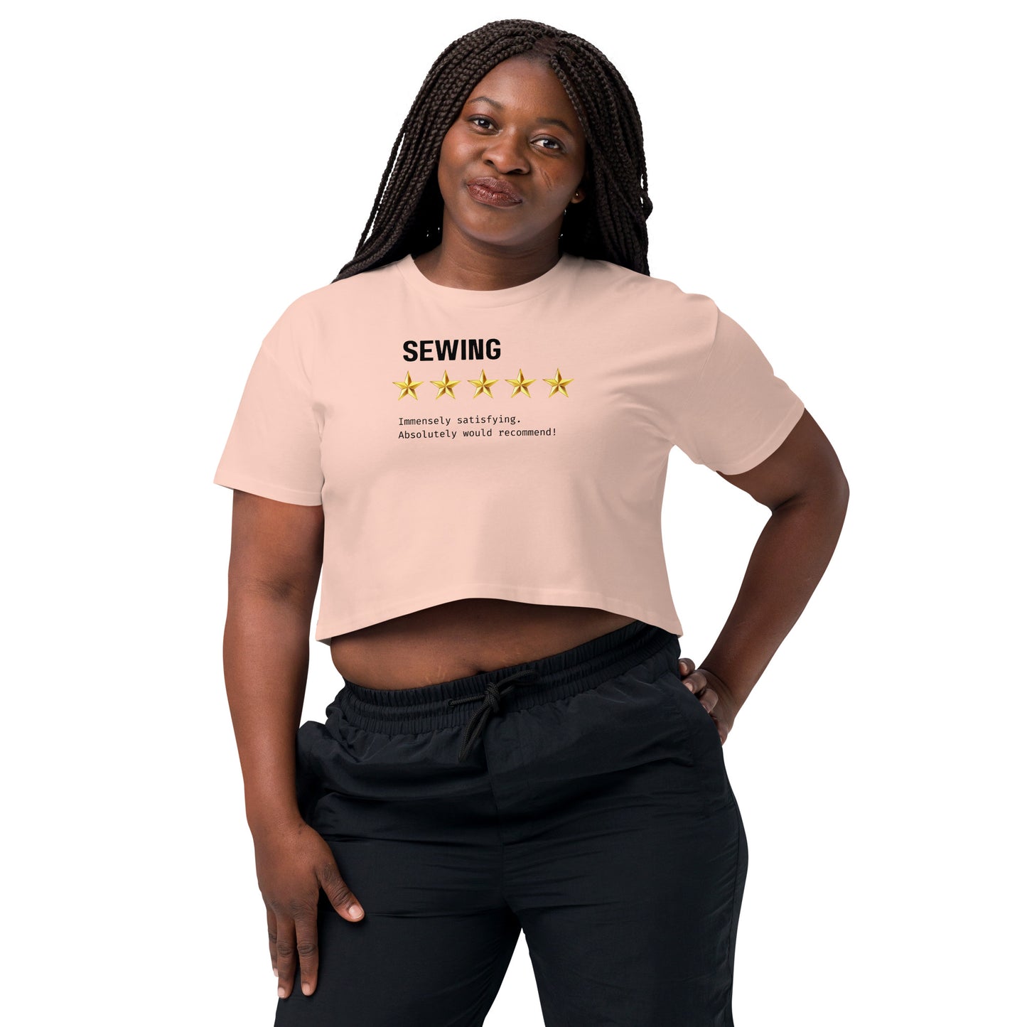 Sewing 5 Stars Women’s Crop Top