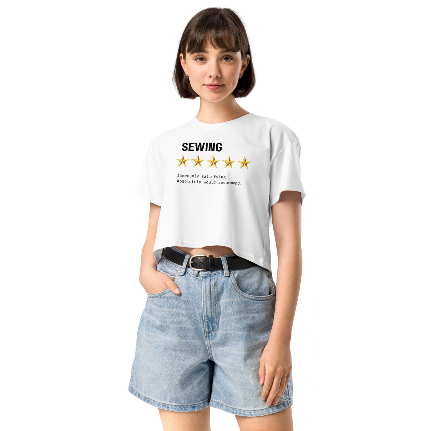Sewing 5 Stars Women’s Crop Top