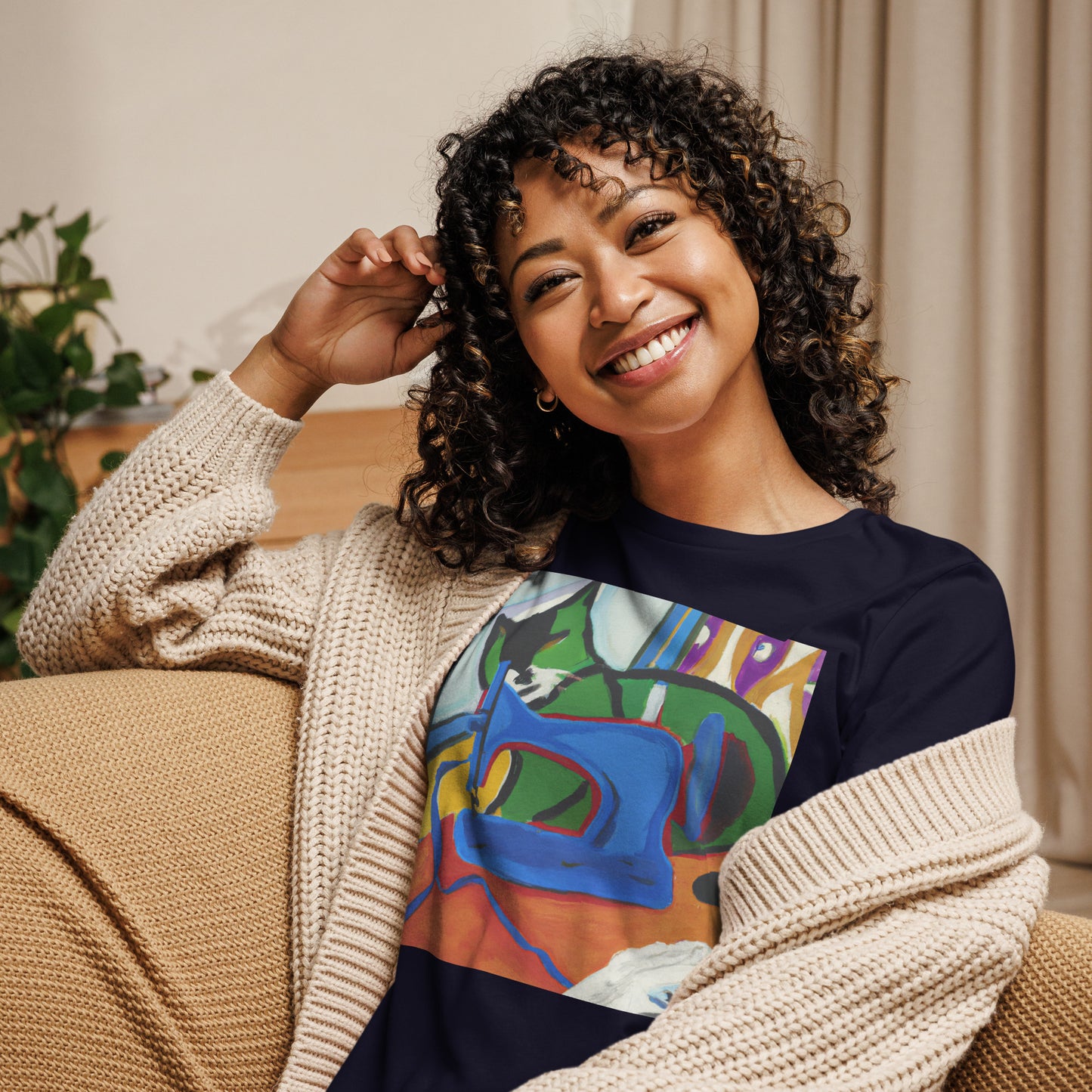 Sewing Cat 15 Graphic Women's T-shirt