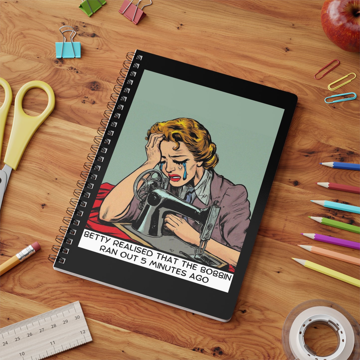 Betty Bobbin Notebook